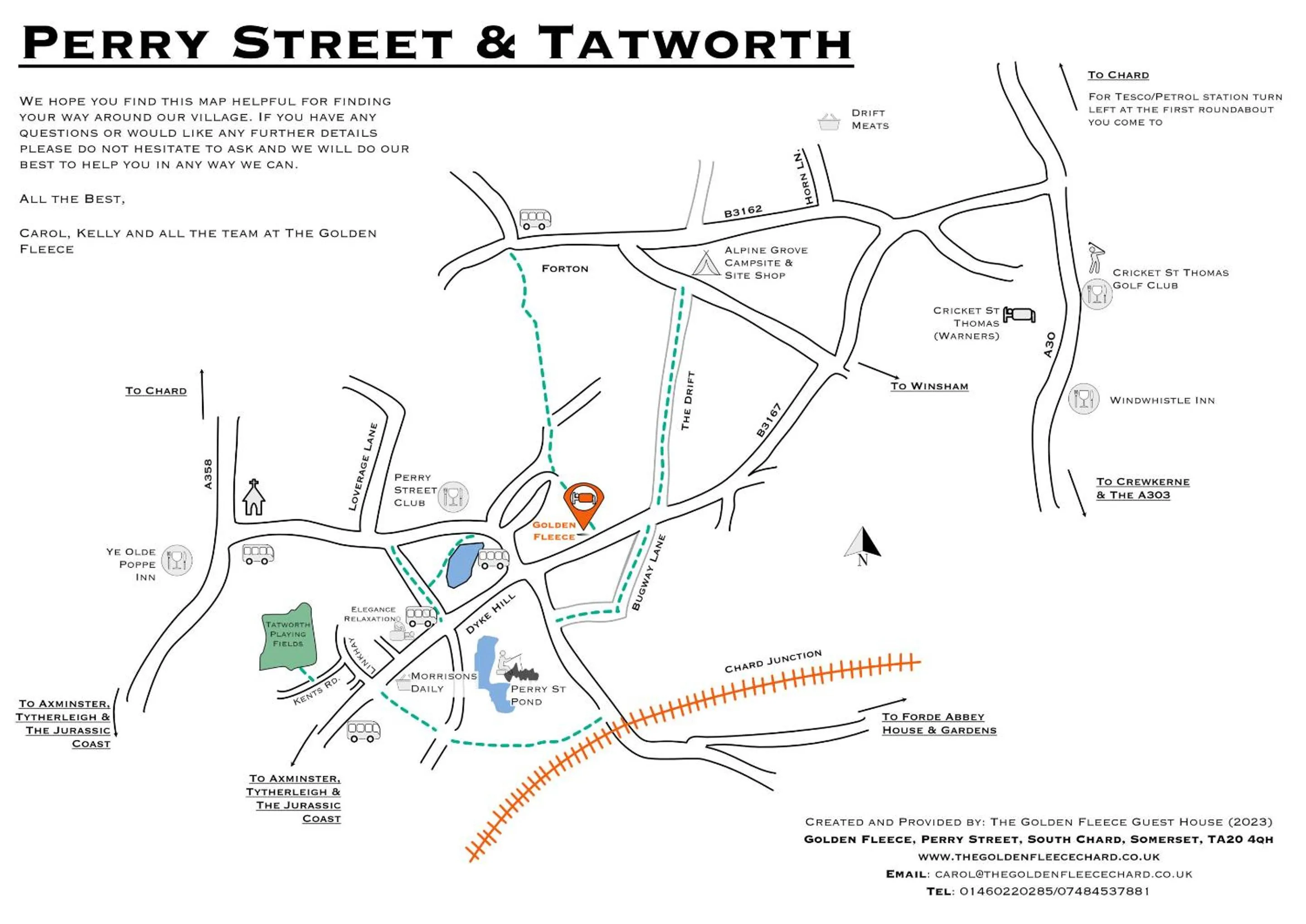 Neighbourhood in The Golden Fleece