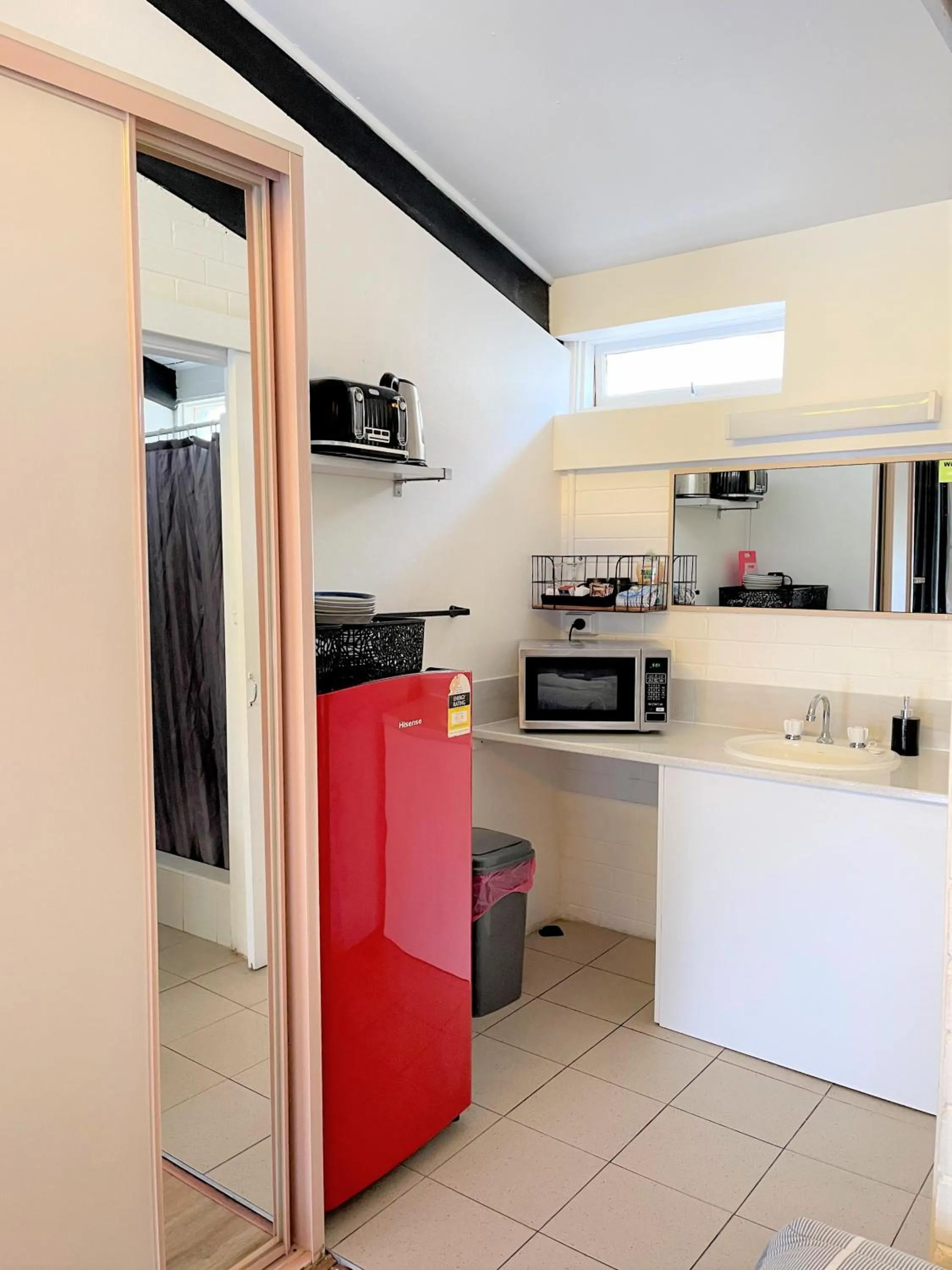 Kitchen or kitchenette in Jetty Motel The Entrance