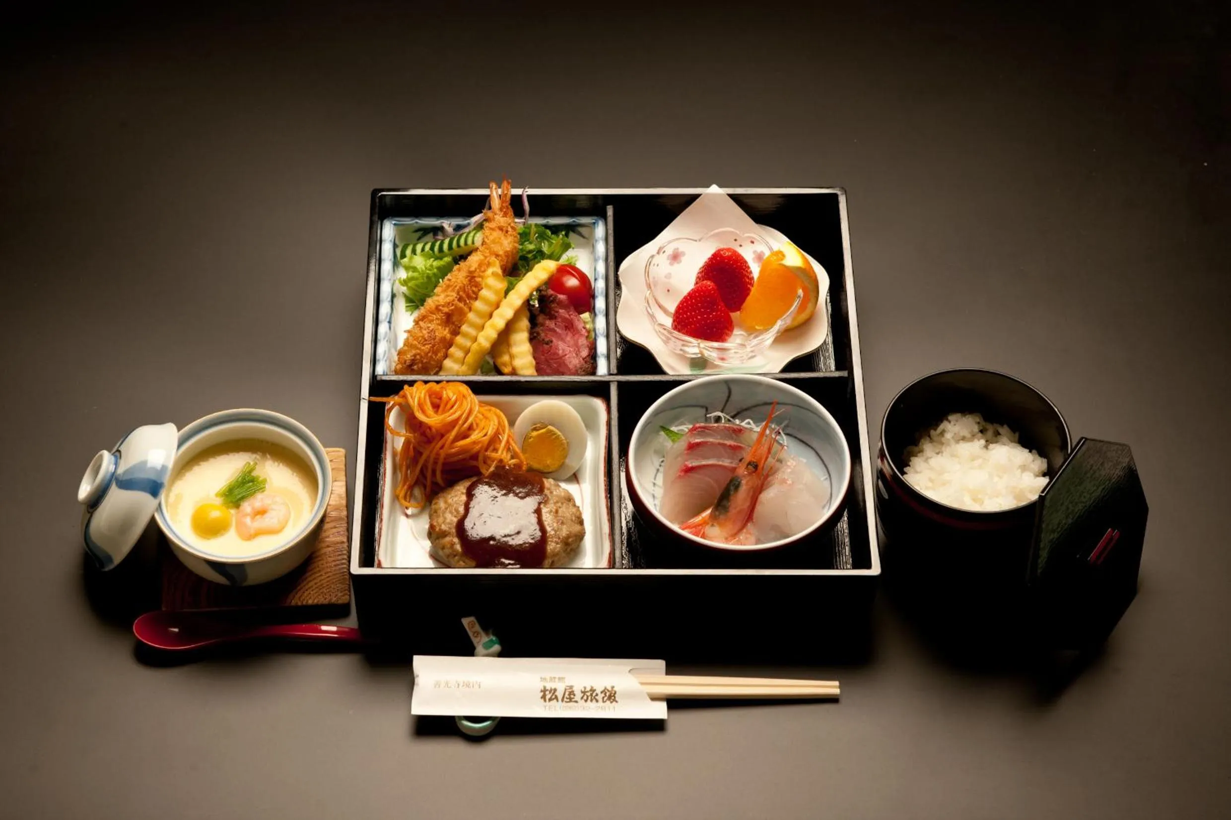 Food and drinks in Jizokan Matsuya Ryokan