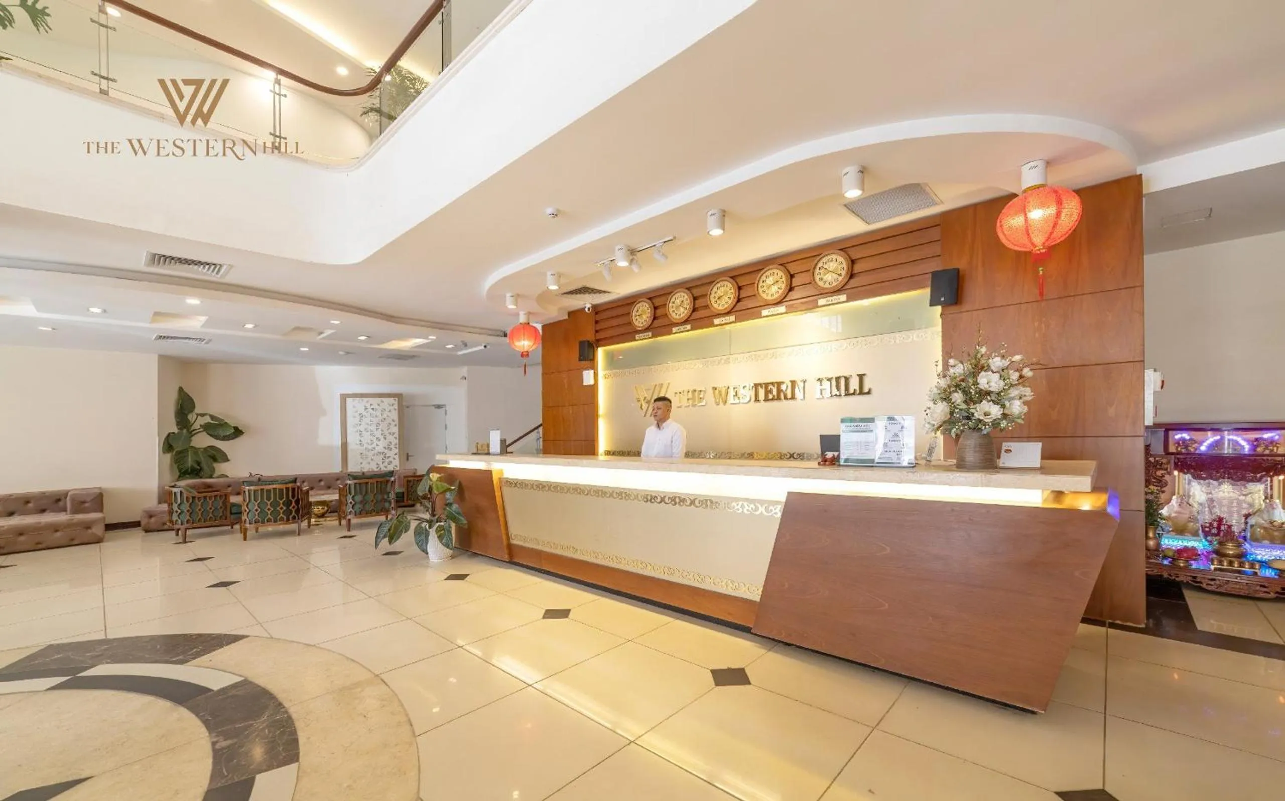 Lobby or reception in River Prince Hotel