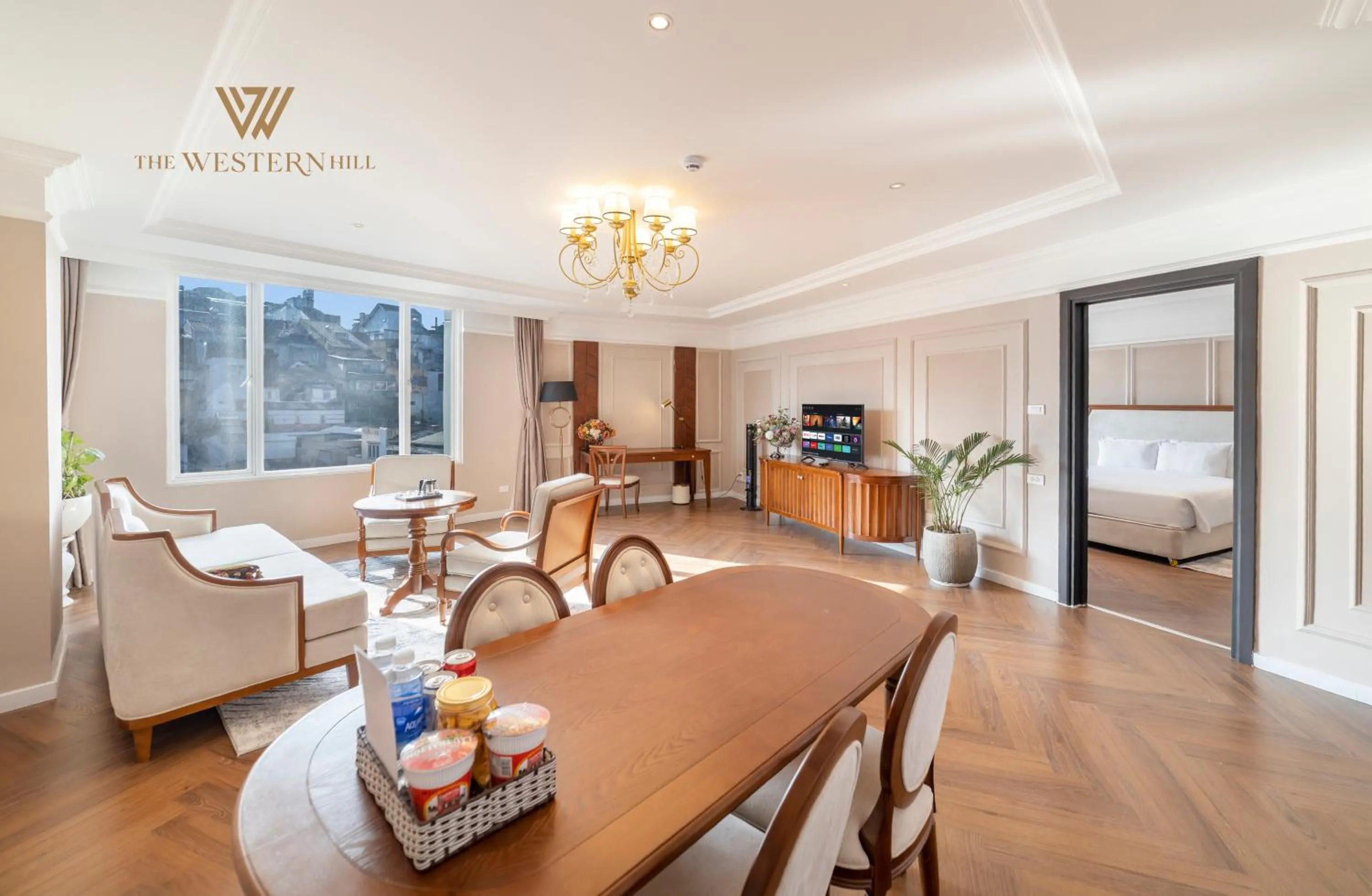 Living room in River Prince Hotel