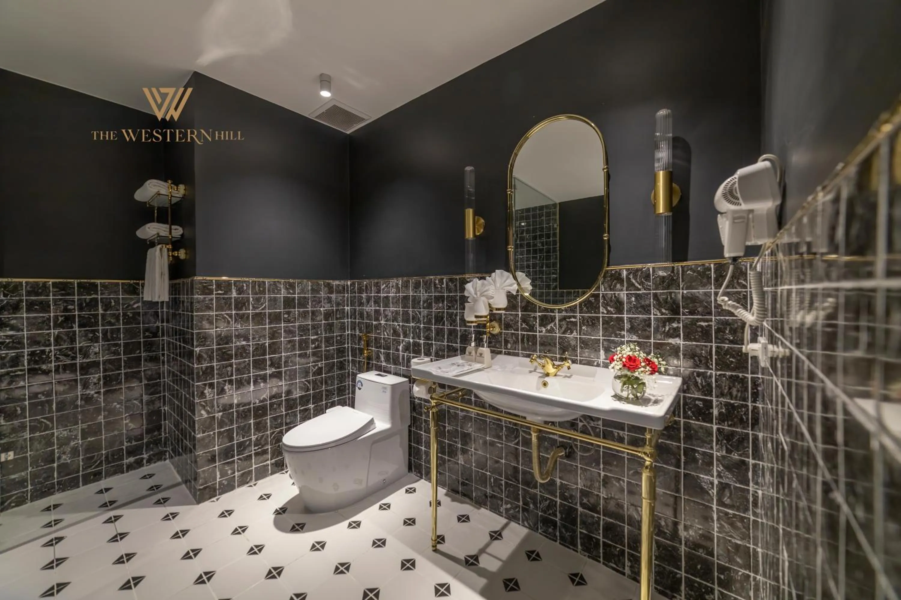 Shower in River Prince Hotel