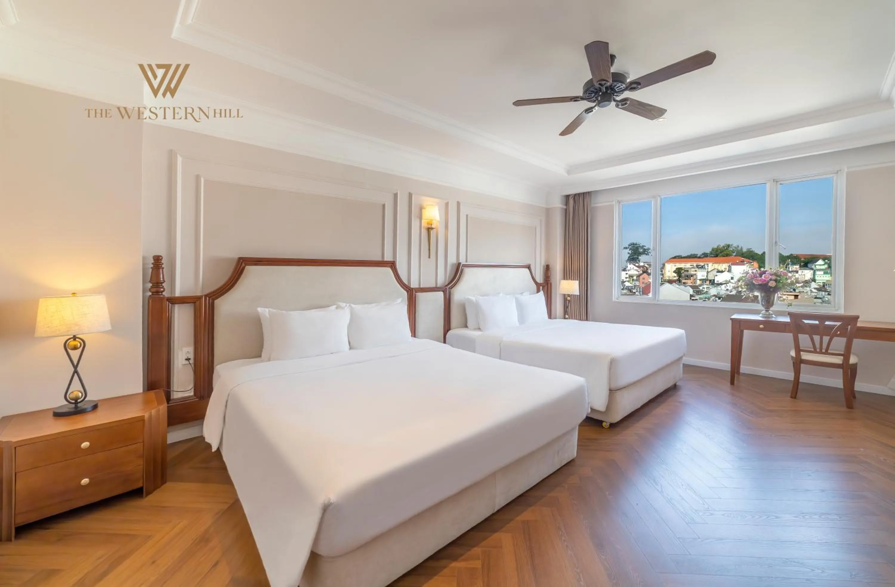 Photo of the whole room, Bed in River Prince Hotel