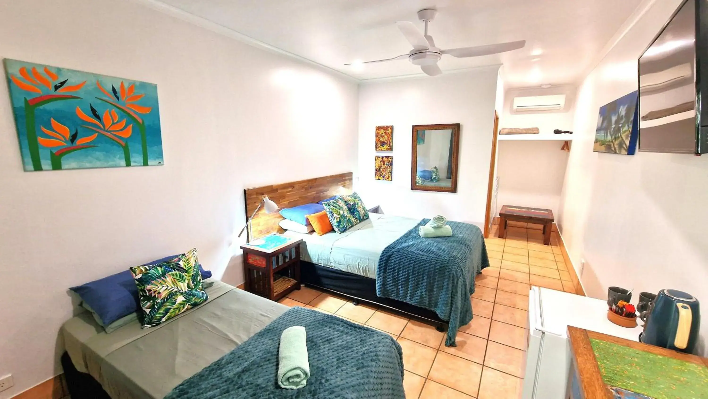 Double or Twin Room with Terrace in Rainforest Motel Double or Twin Room with Terrace in Rainforest Motel