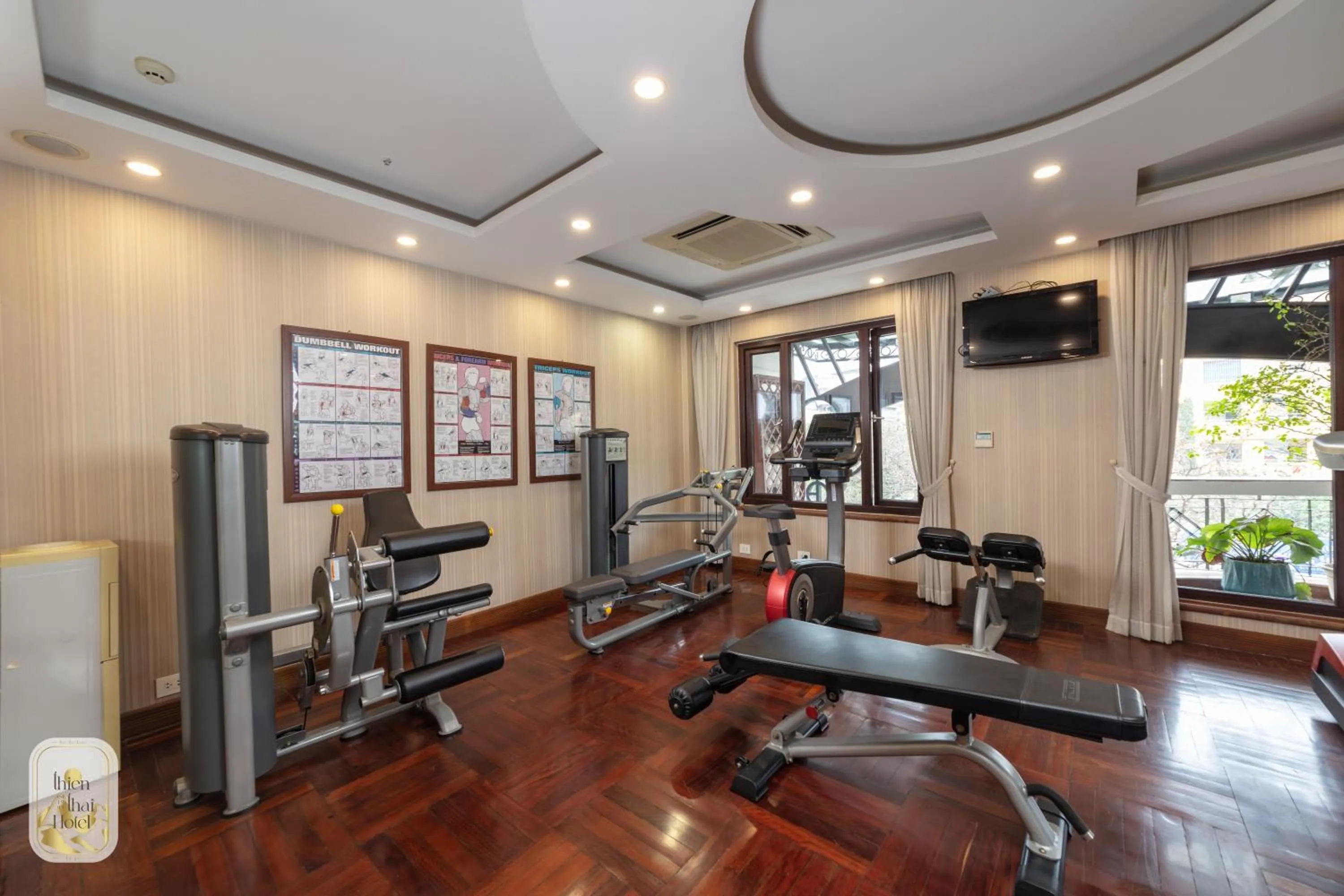 Fitness centre/facilities in Thien Thai Hotel & Spa