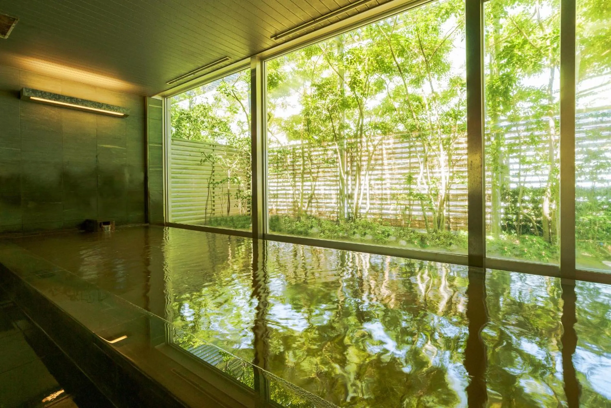 Hot Spring Bath in Hotel Sunroute Tokushima