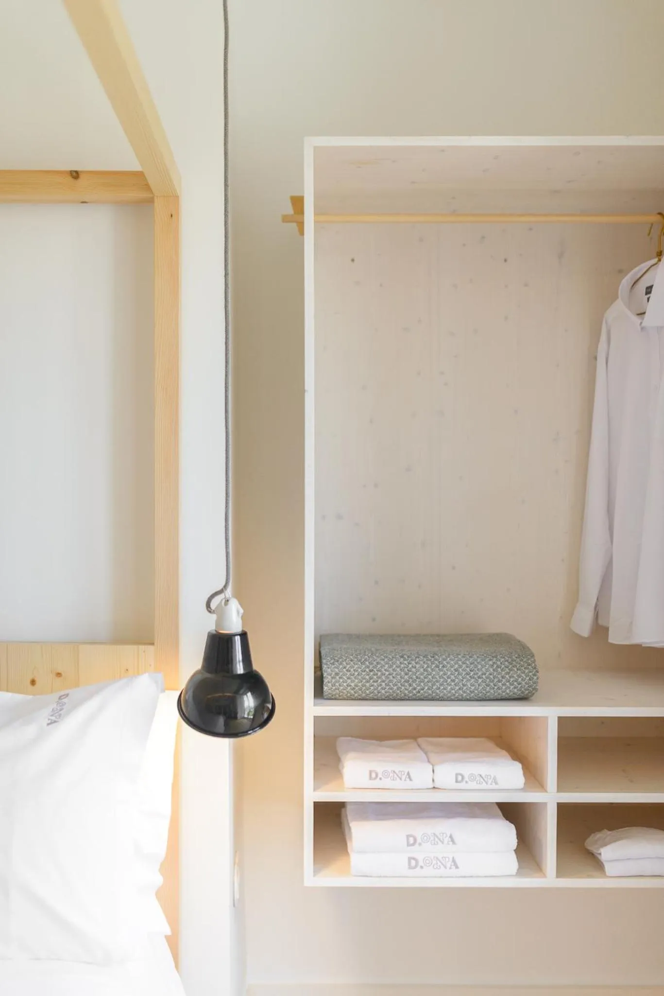 Decorative detail, Bed in Dona Graca Lisbon Apartments