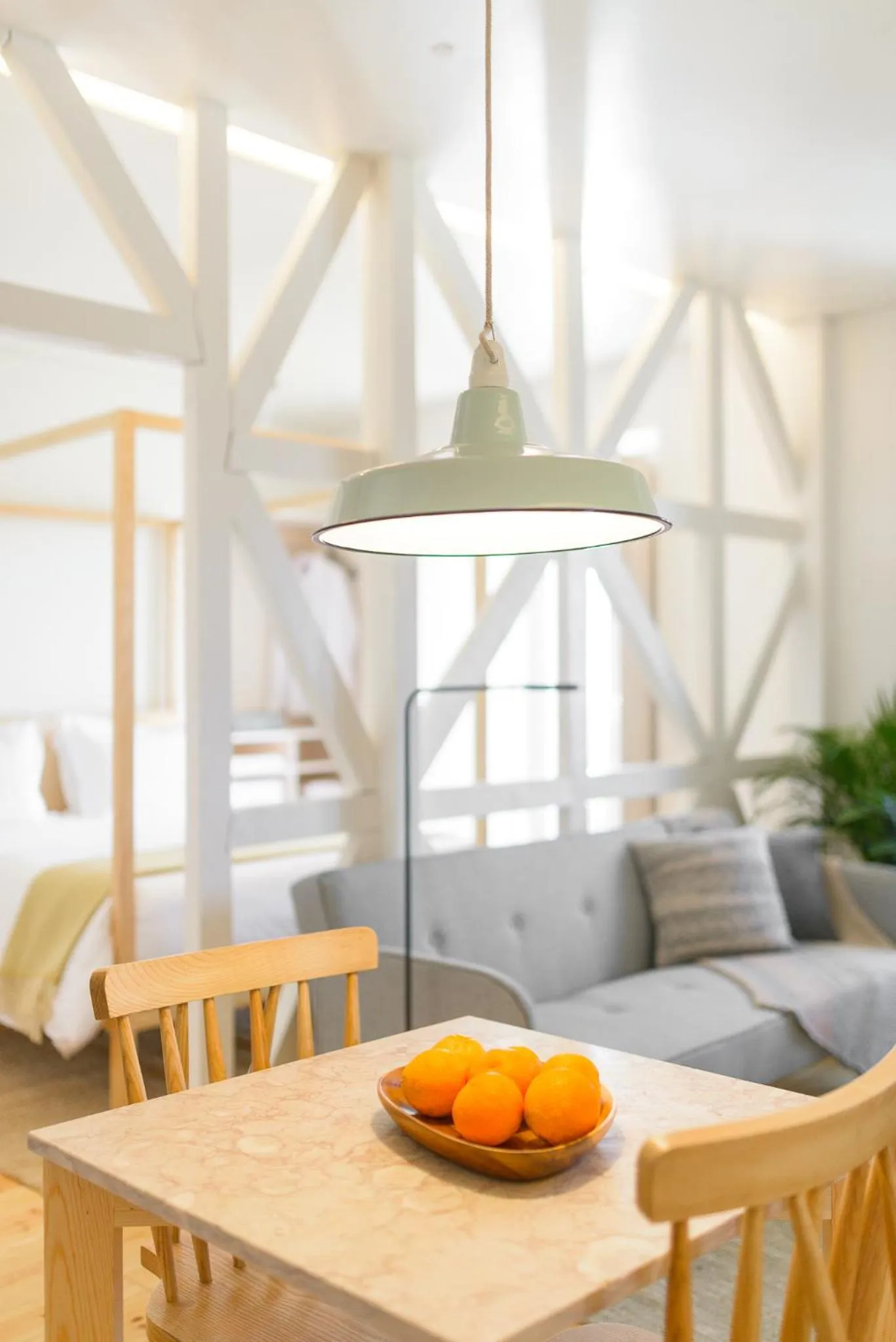 Living room in Dona Graca Lisbon Apartments