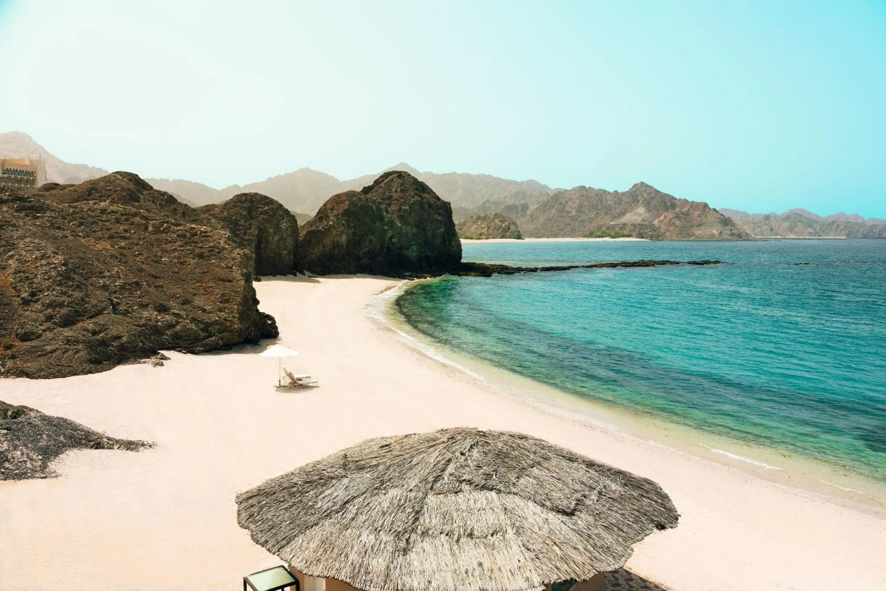 Beach in Al Bustan Palace, a Ritz-Carlton Hotel