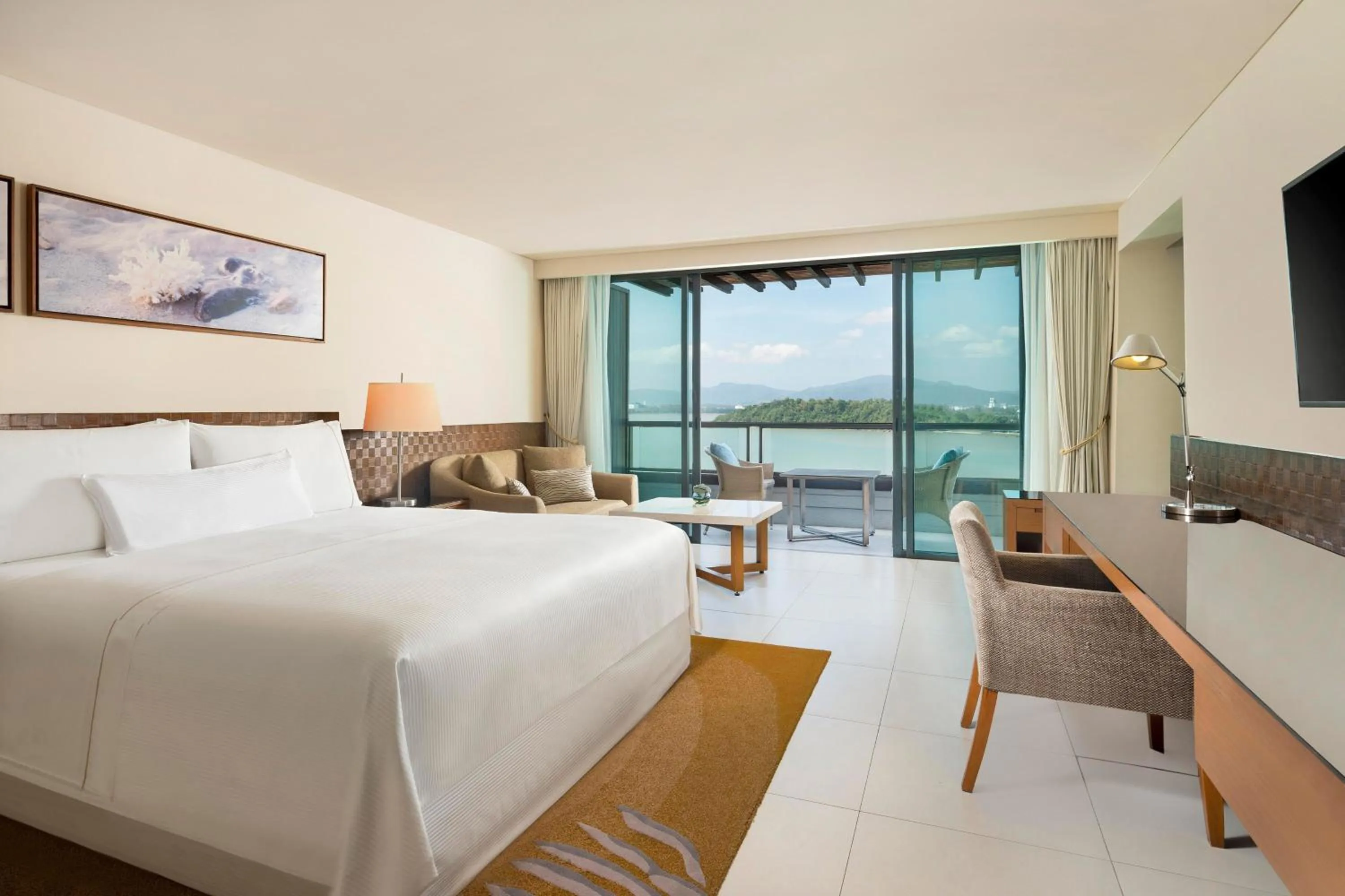 Bedroom, Bed in The Westin Siray Bay Resort & Spa, Phuket