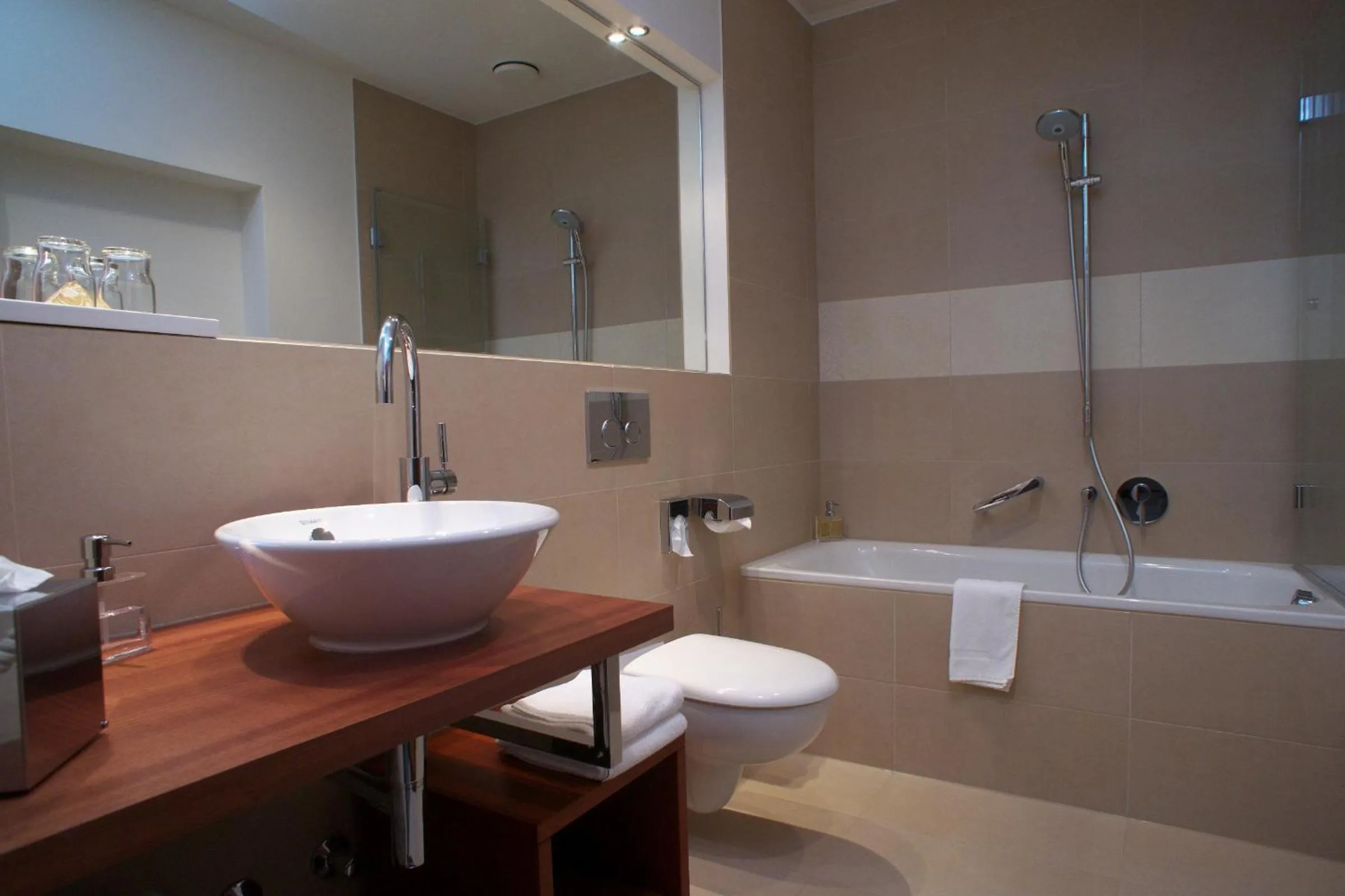 Toilet in Hotel Martha Dresden