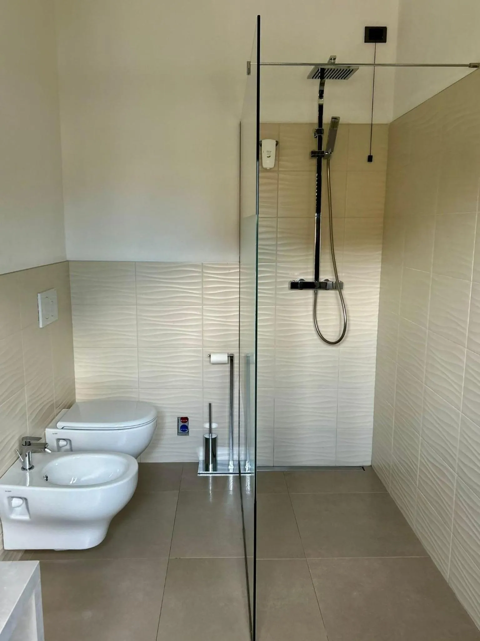 Bathroom in Hotel Maloia