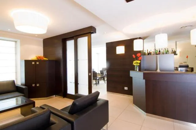 Lobby or reception in Hotel Maloia