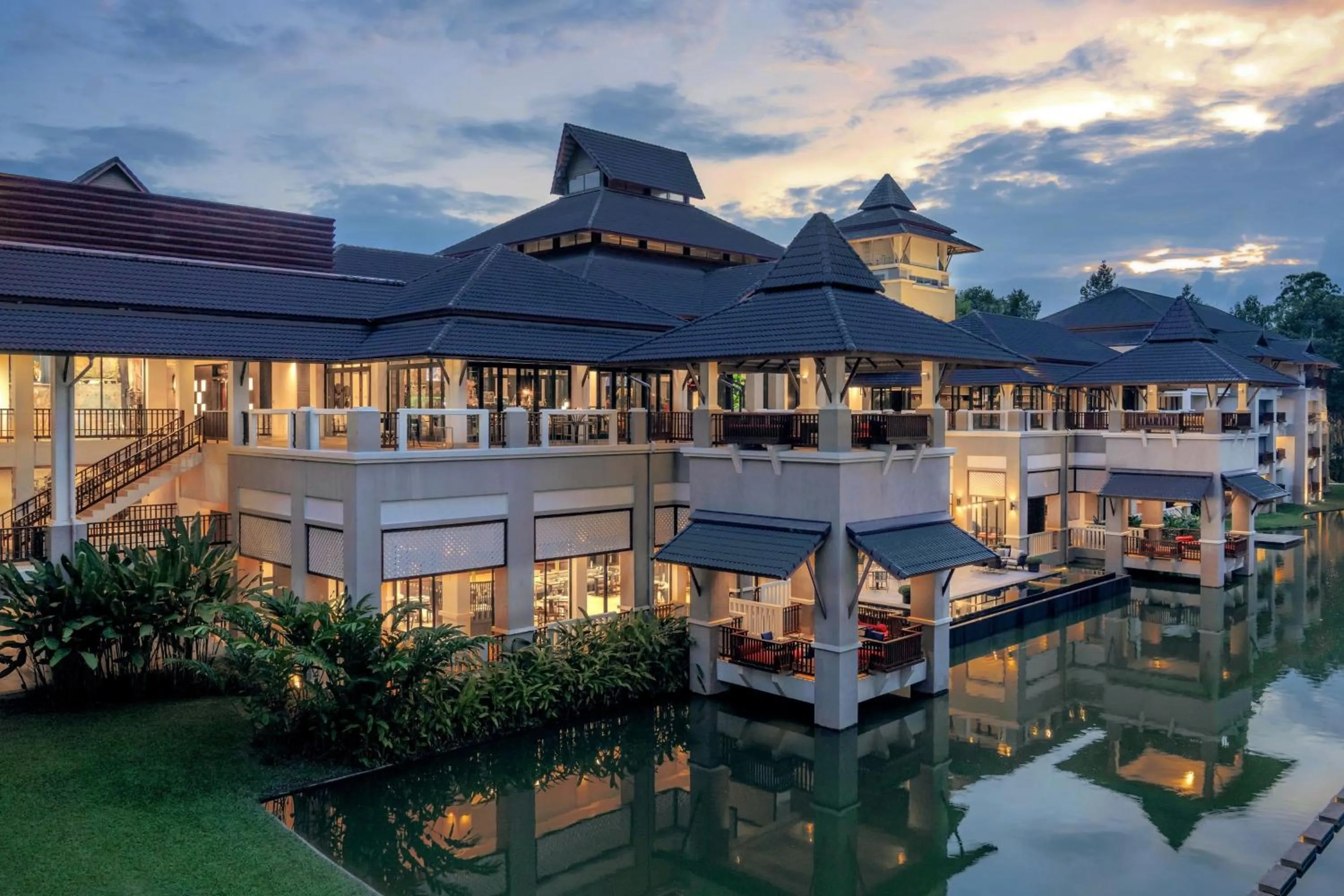 Property building in Le Meridien Chiang Rai Resort, Thailand