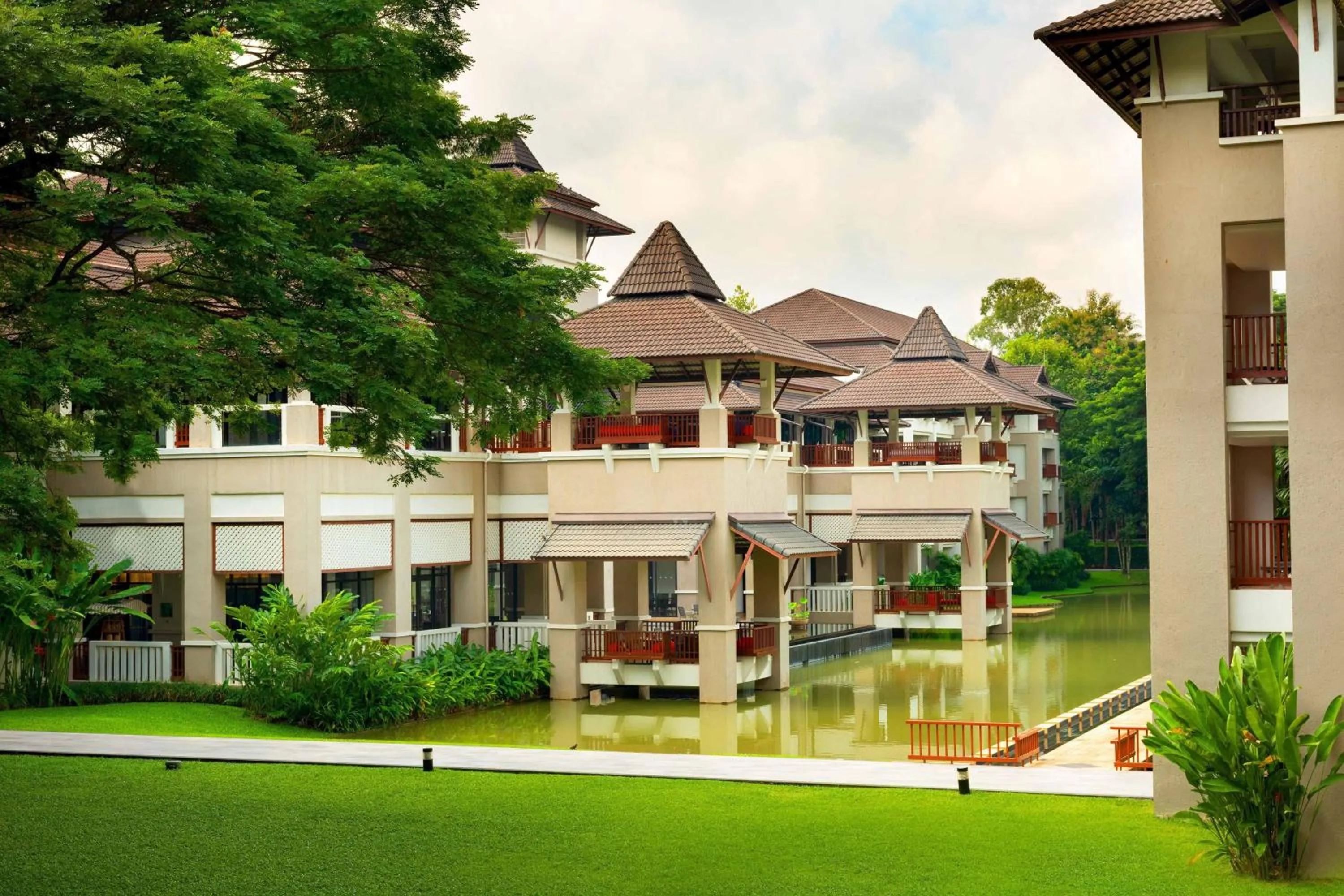 Property building in Le Meridien Chiang Rai Resort, Thailand