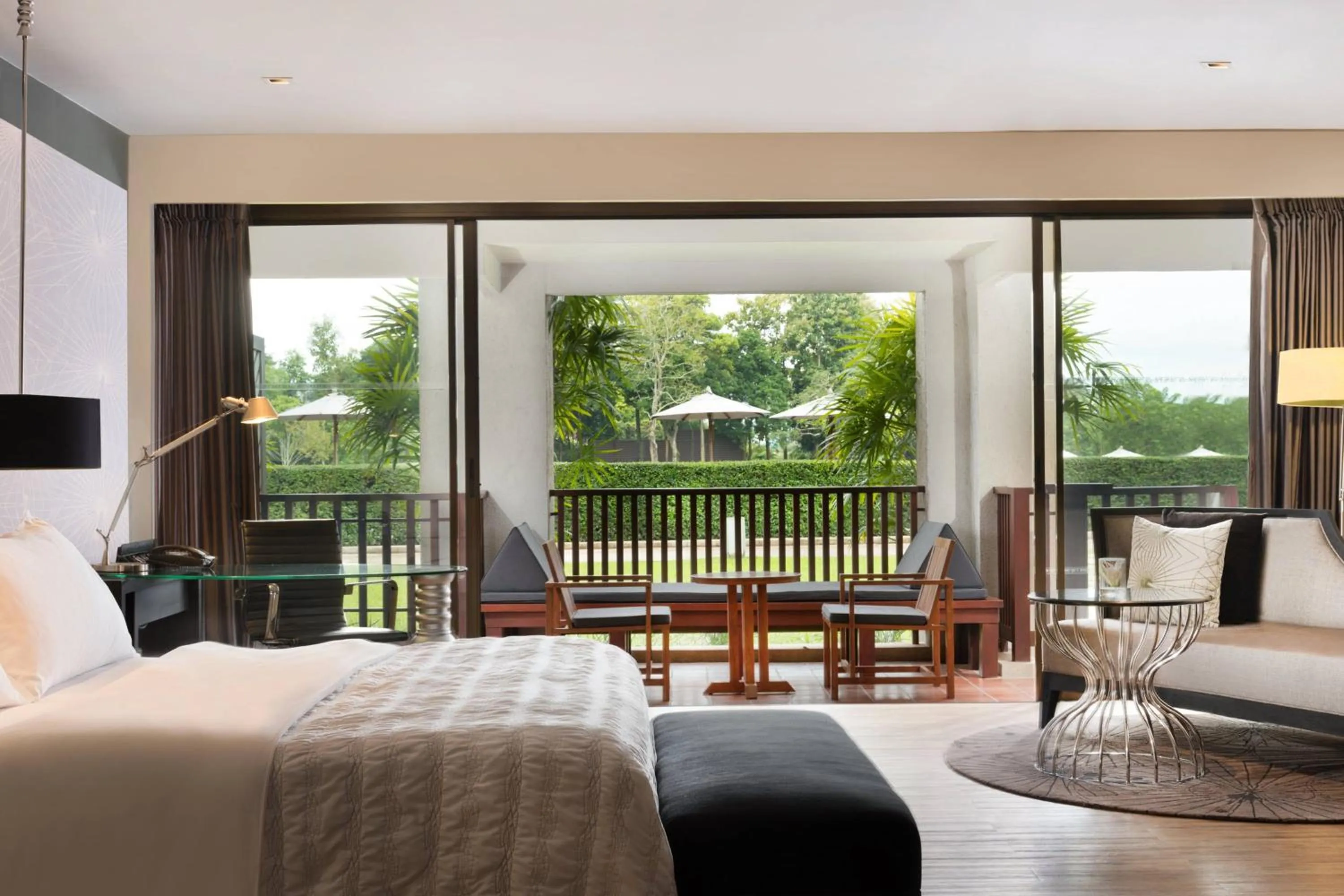 Photo of the whole room in Le Meridien Chiang Rai Resort, Thailand
