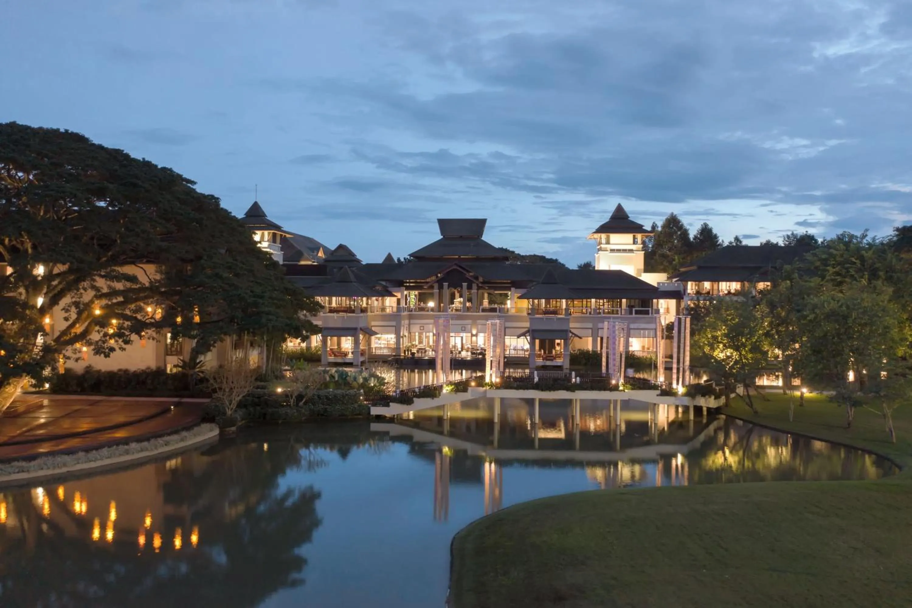 Property building in Le Meridien Chiang Rai Resort, Thailand