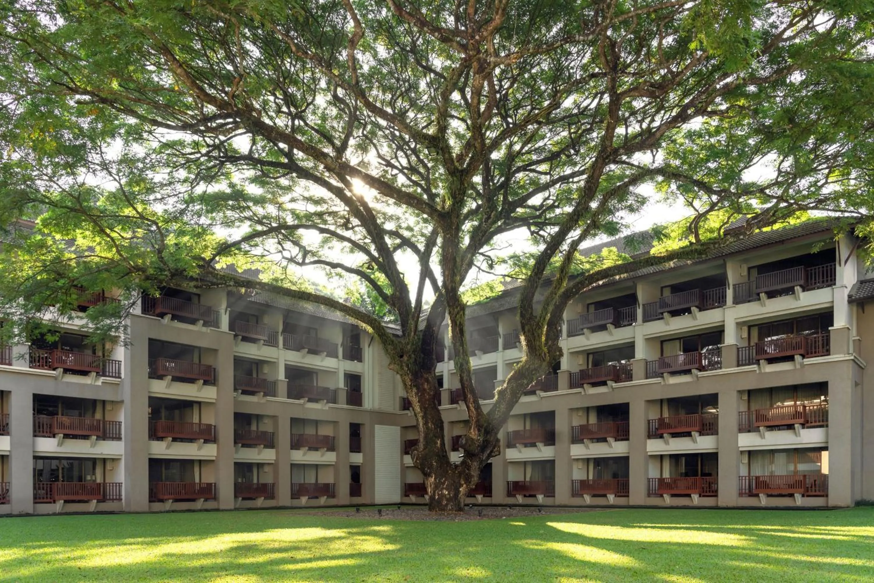 Property building in Le Meridien Chiang Rai Resort, Thailand