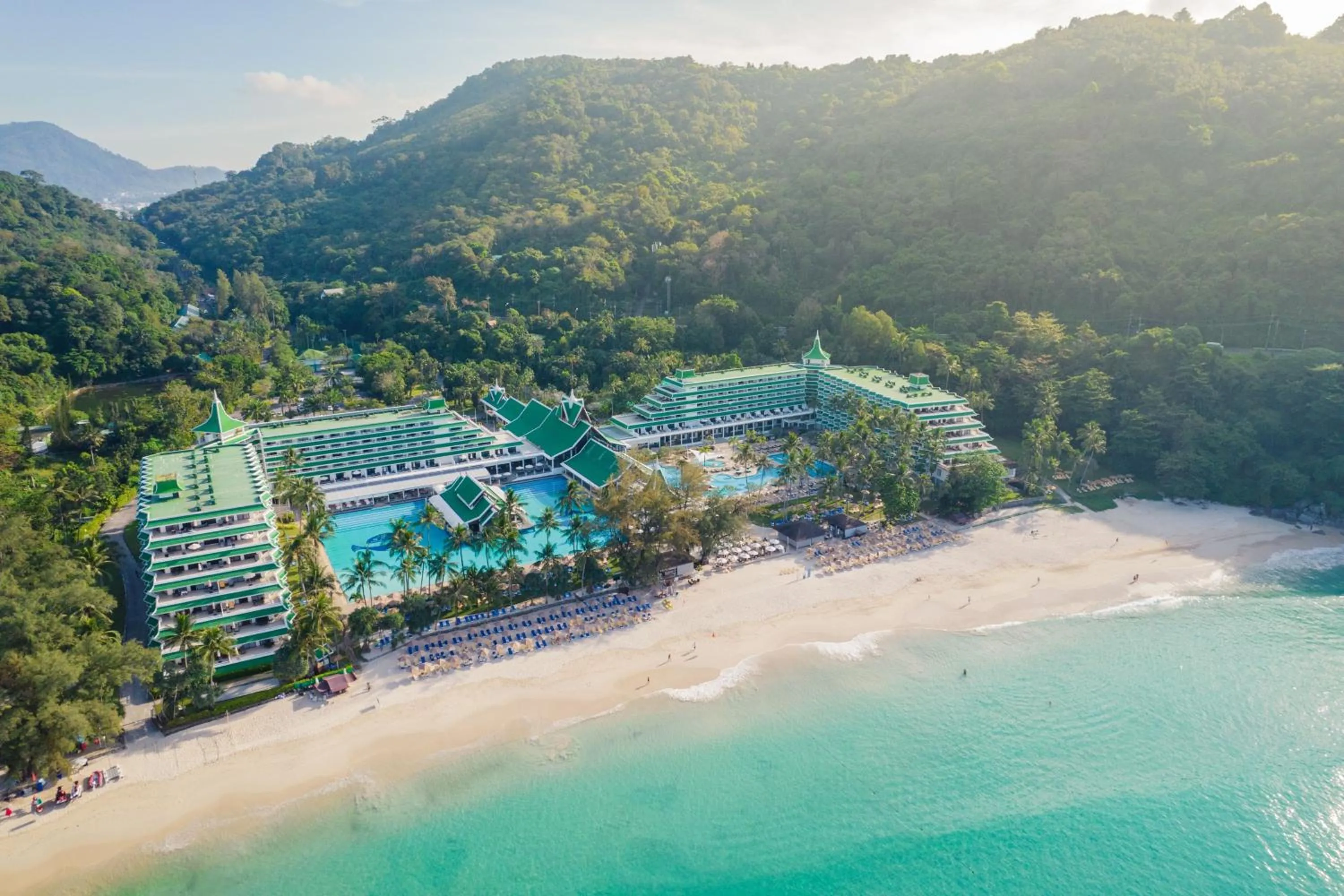 Property building in Le Meridien Phuket Beach Resort