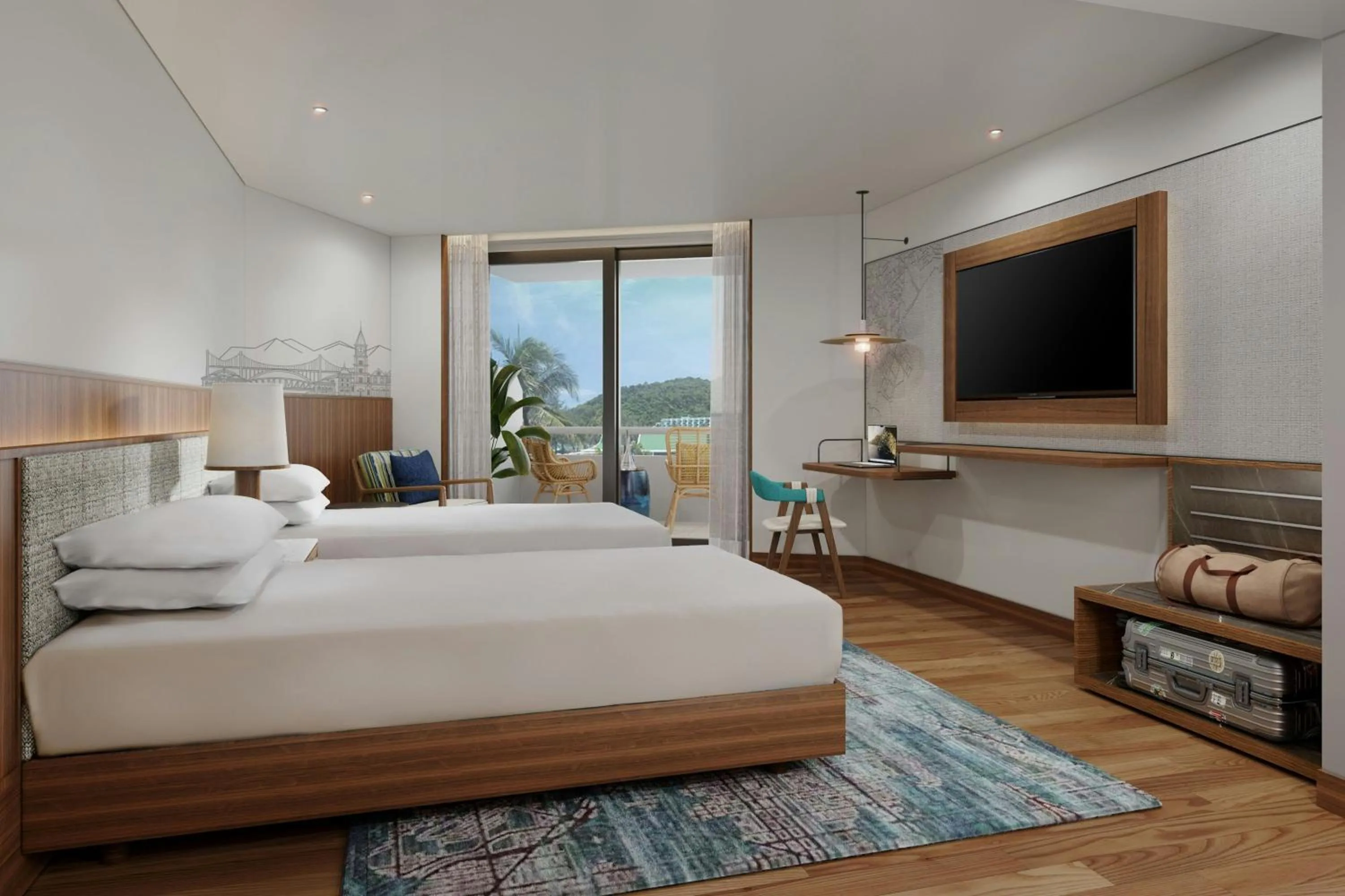 Photo of the whole room, Bed in Le Meridien Phuket Beach Resort