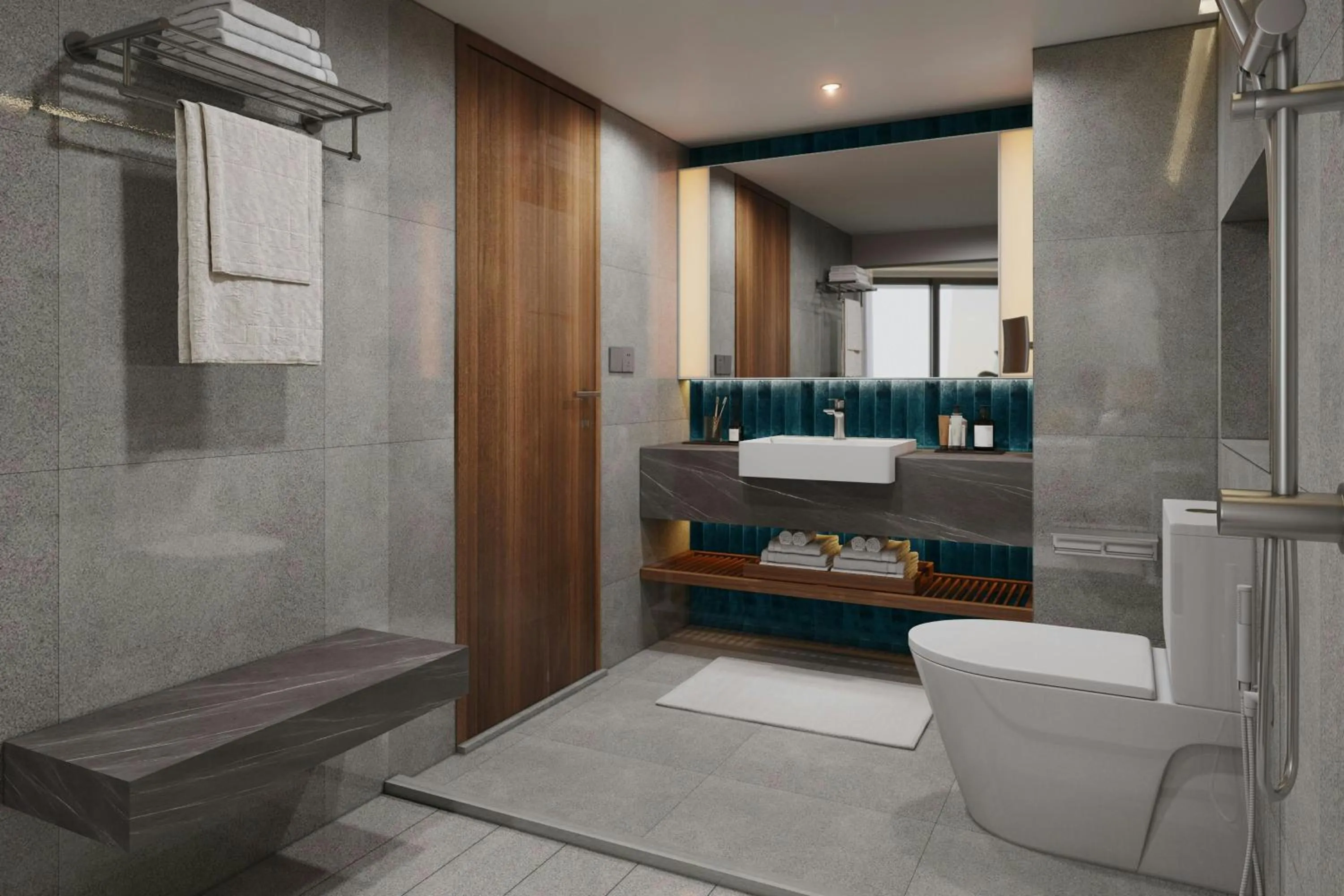 Bathroom in Le Meridien Phuket Beach Resort