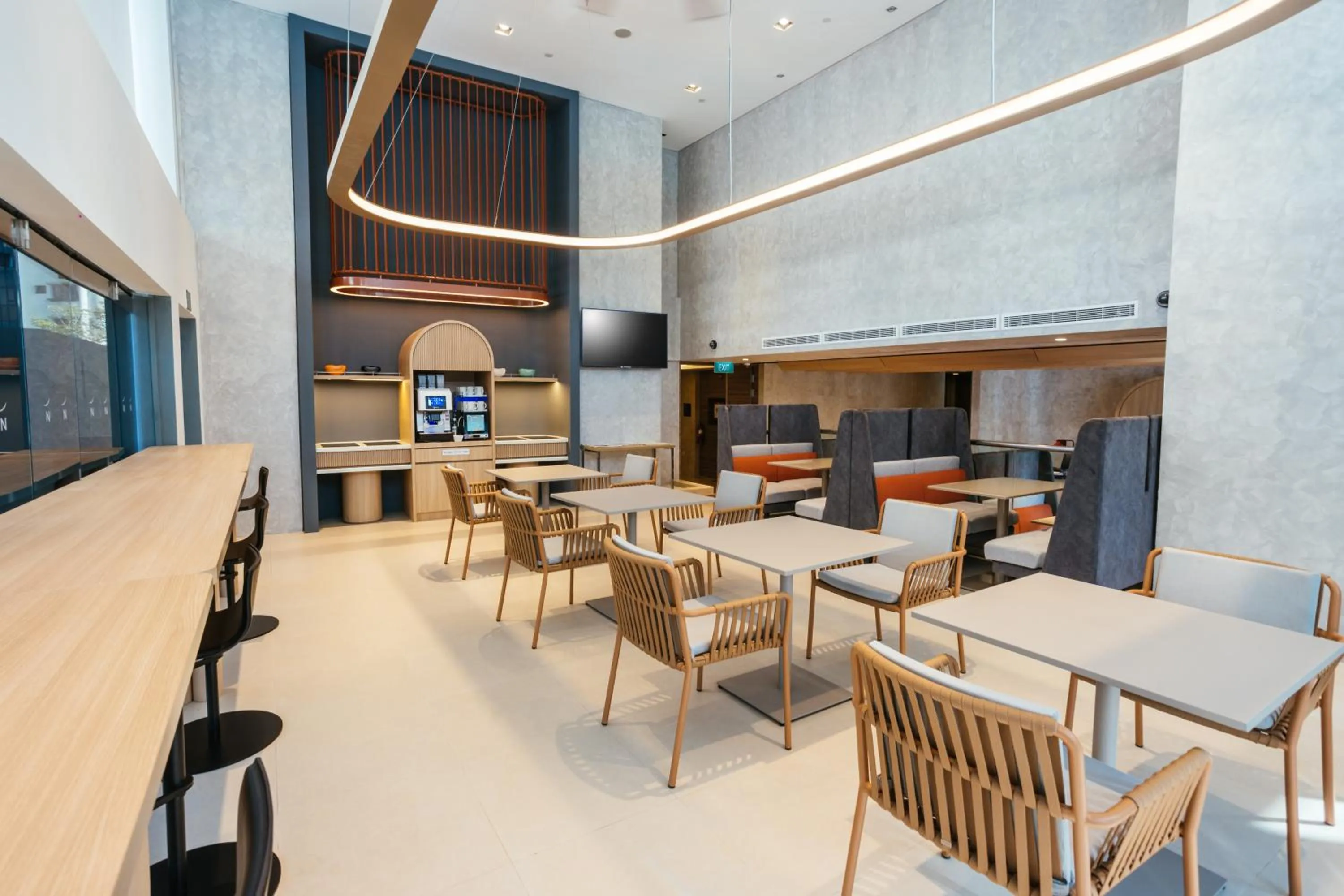 Breakfast in Novotel Living Singapore Orchard