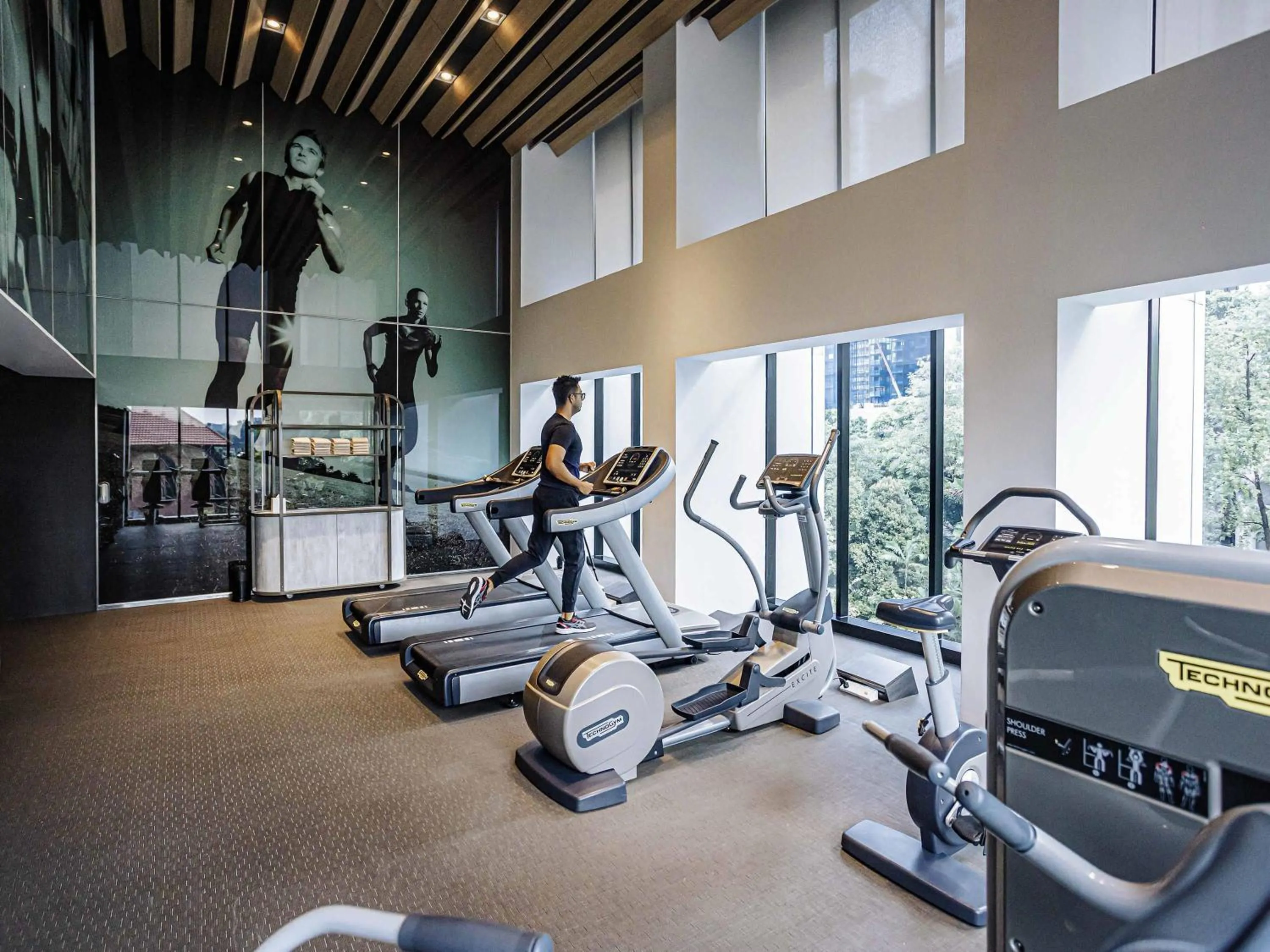 Fitness centre/facilities in Novotel Living Singapore Orchard