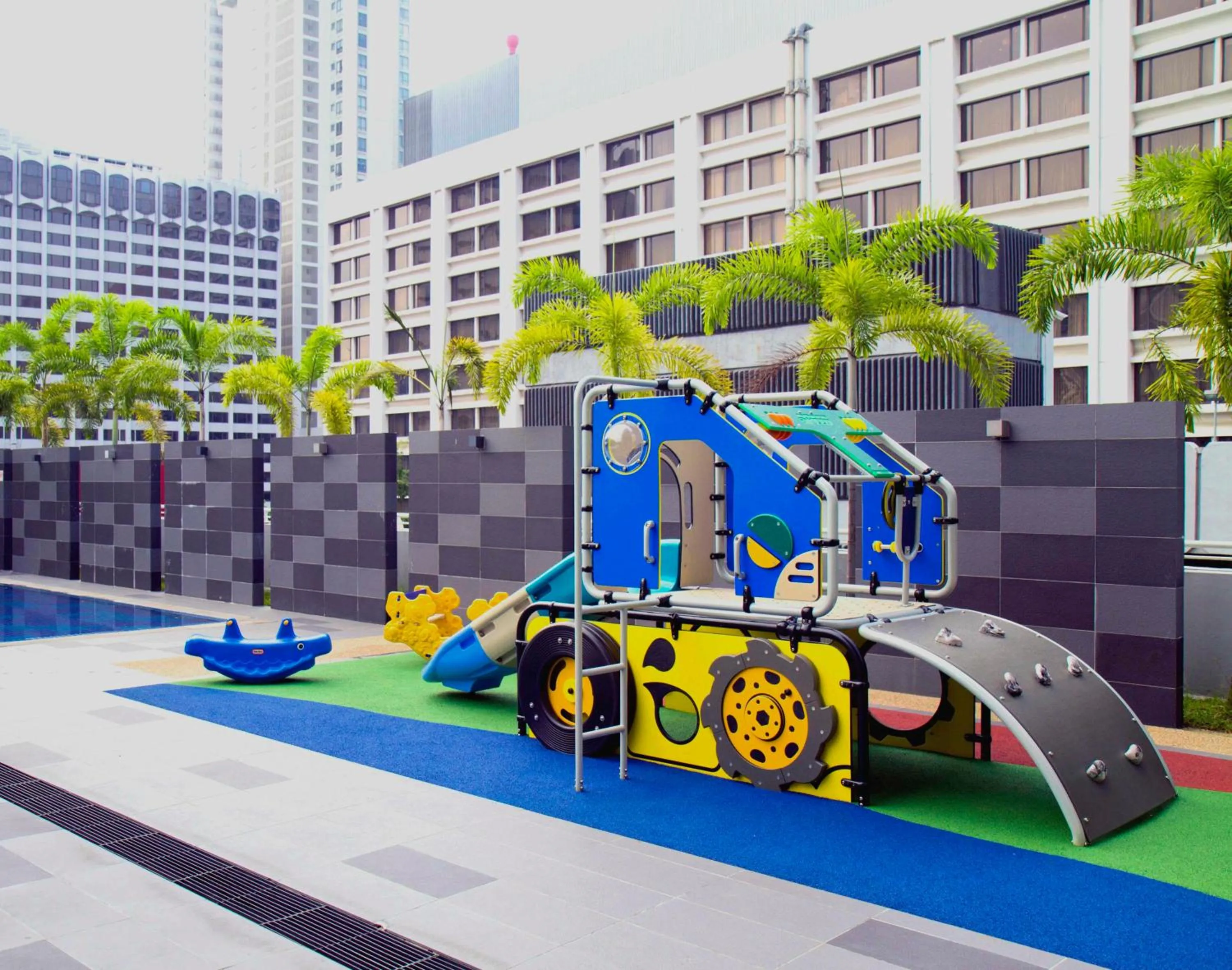 Children play ground in Novotel Living Singapore Orchard