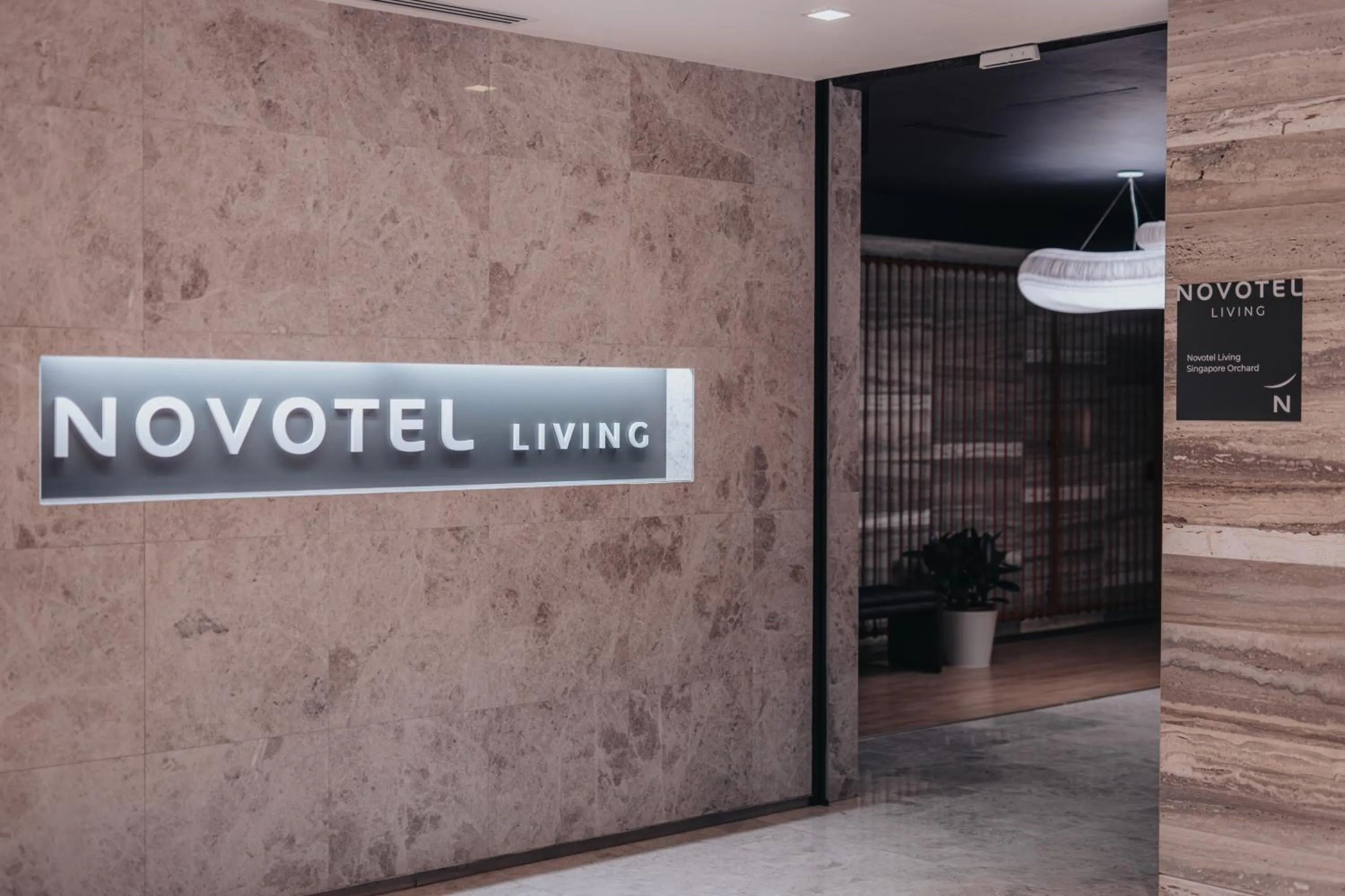 Facade/entrance in Novotel Living Singapore Orchard