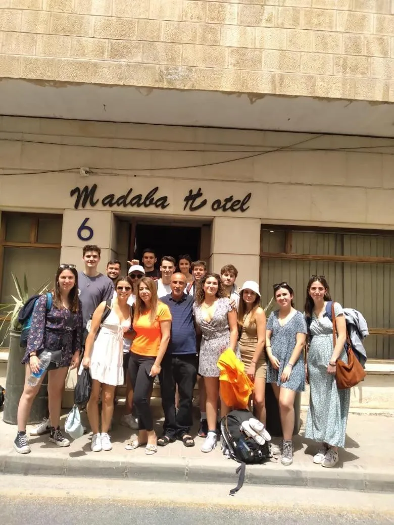 People in Madaba Hotel