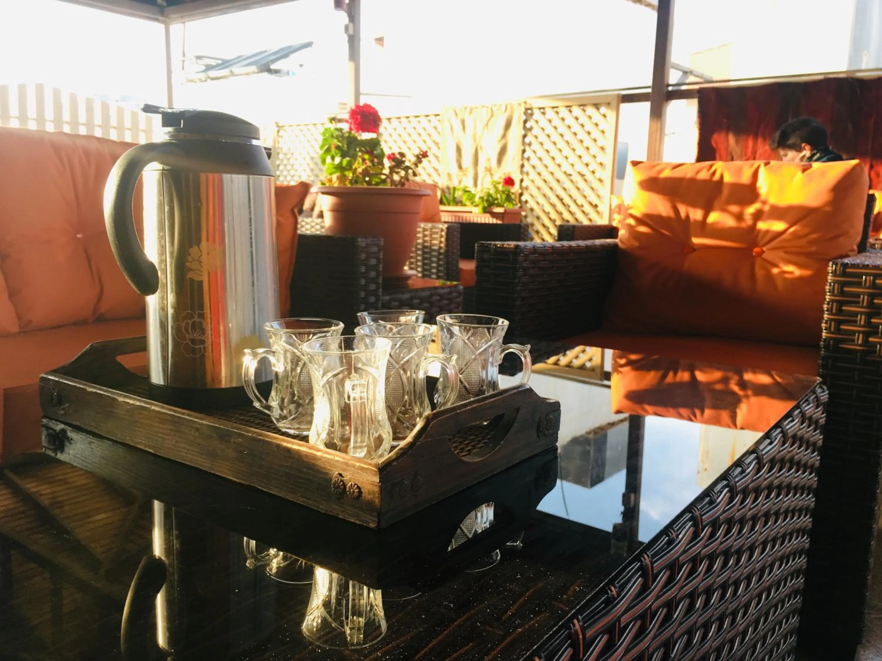 Balcony/Terrace in Madaba Hotel