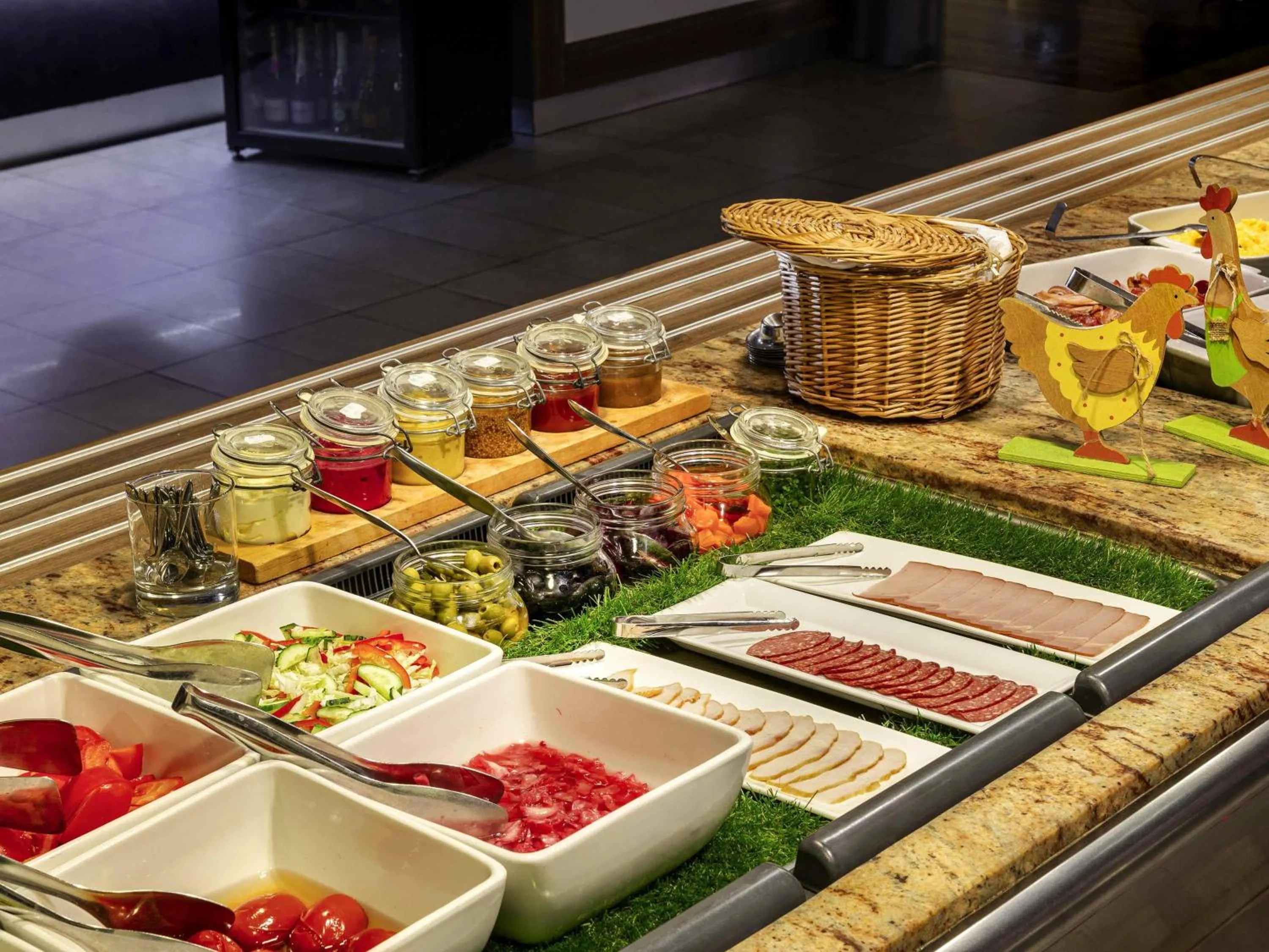 Breakfast in ibis Kyiv City Center