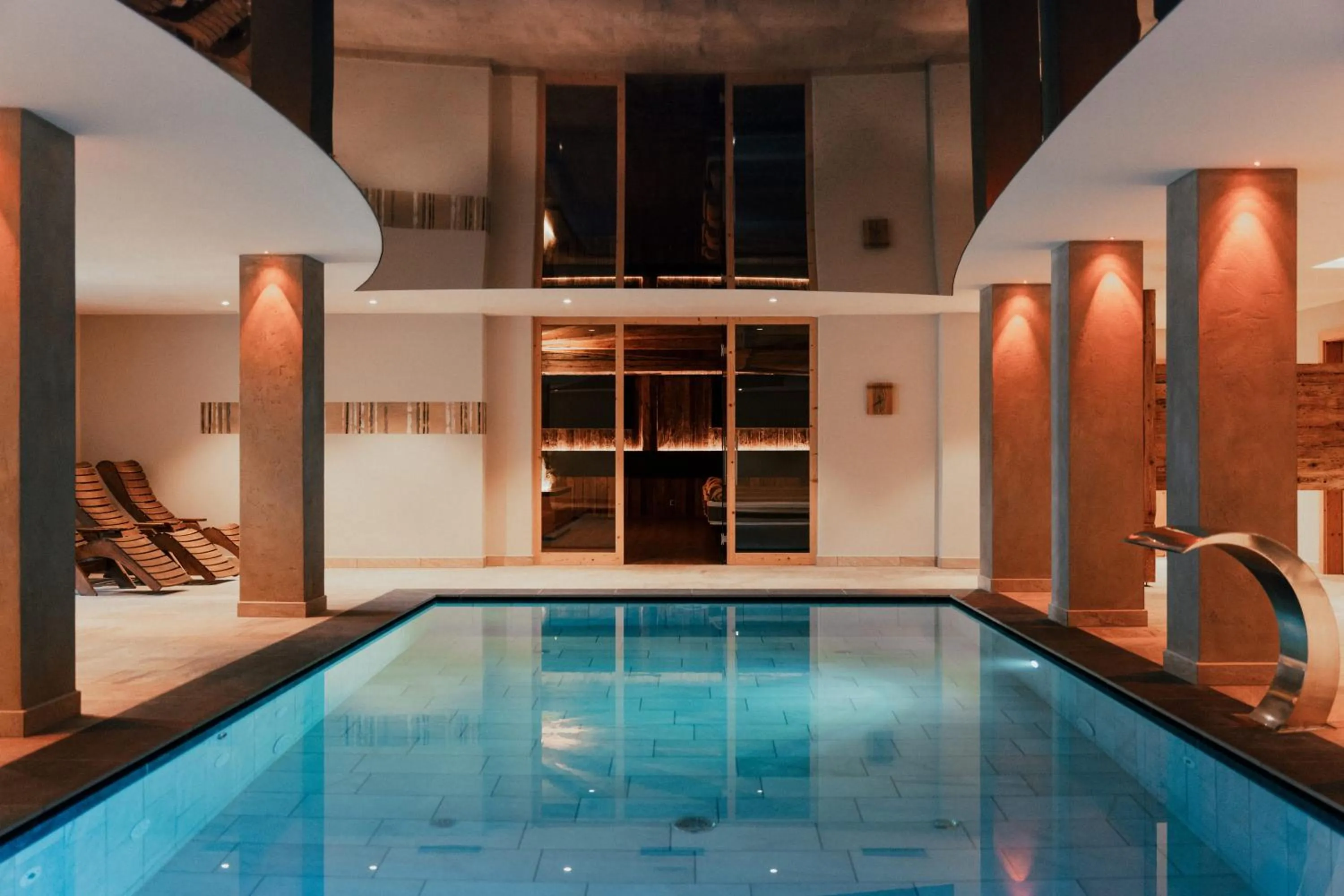 Swimming pool in Hotel WH - Wiesnerhof