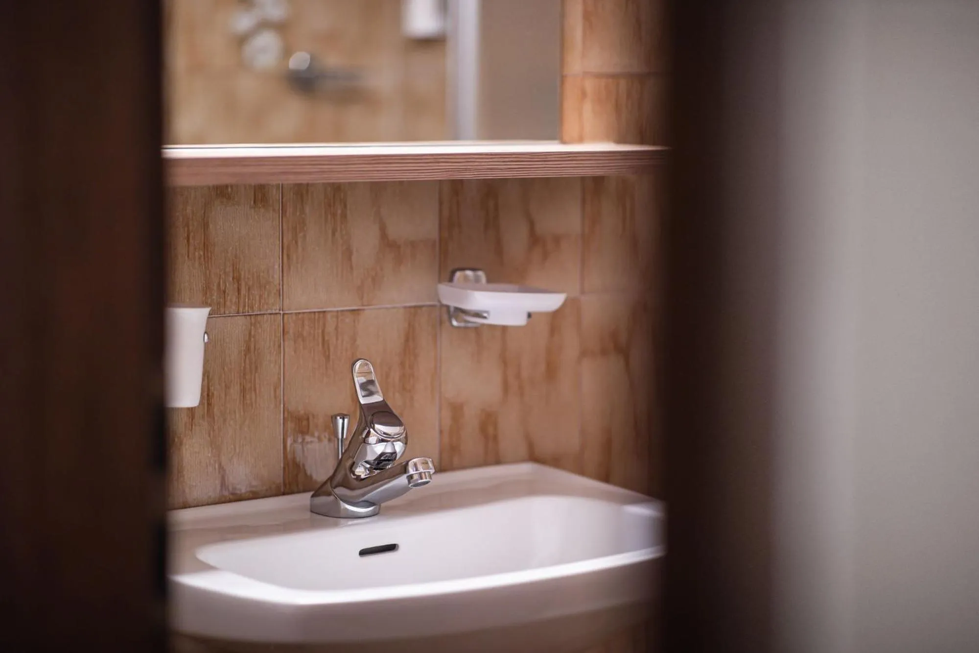 Bathroom in Hotel Mühlwald