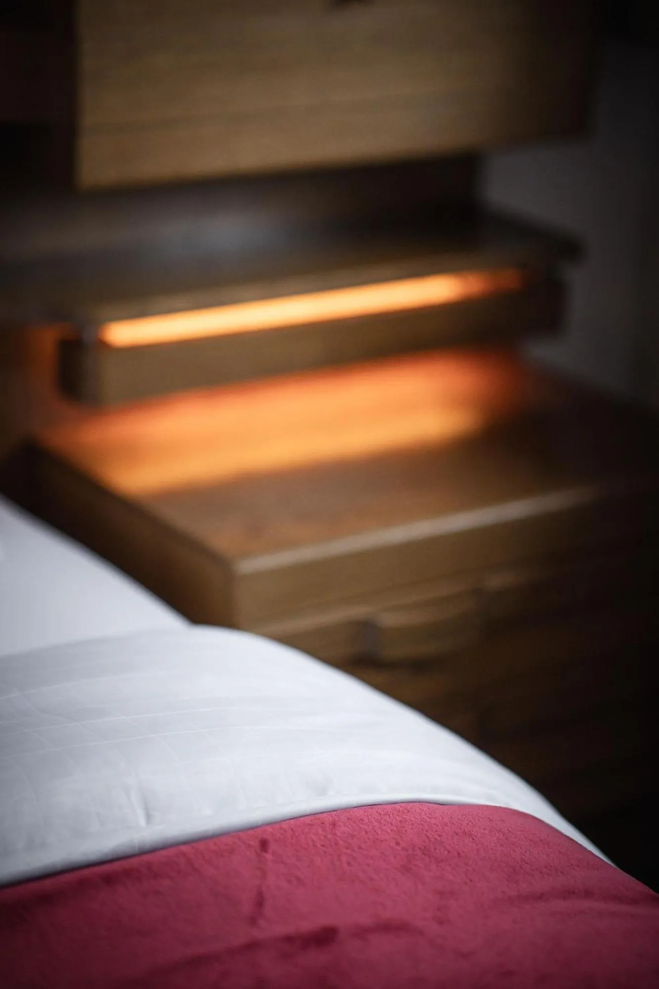 Bed in Hotel Mühlwald