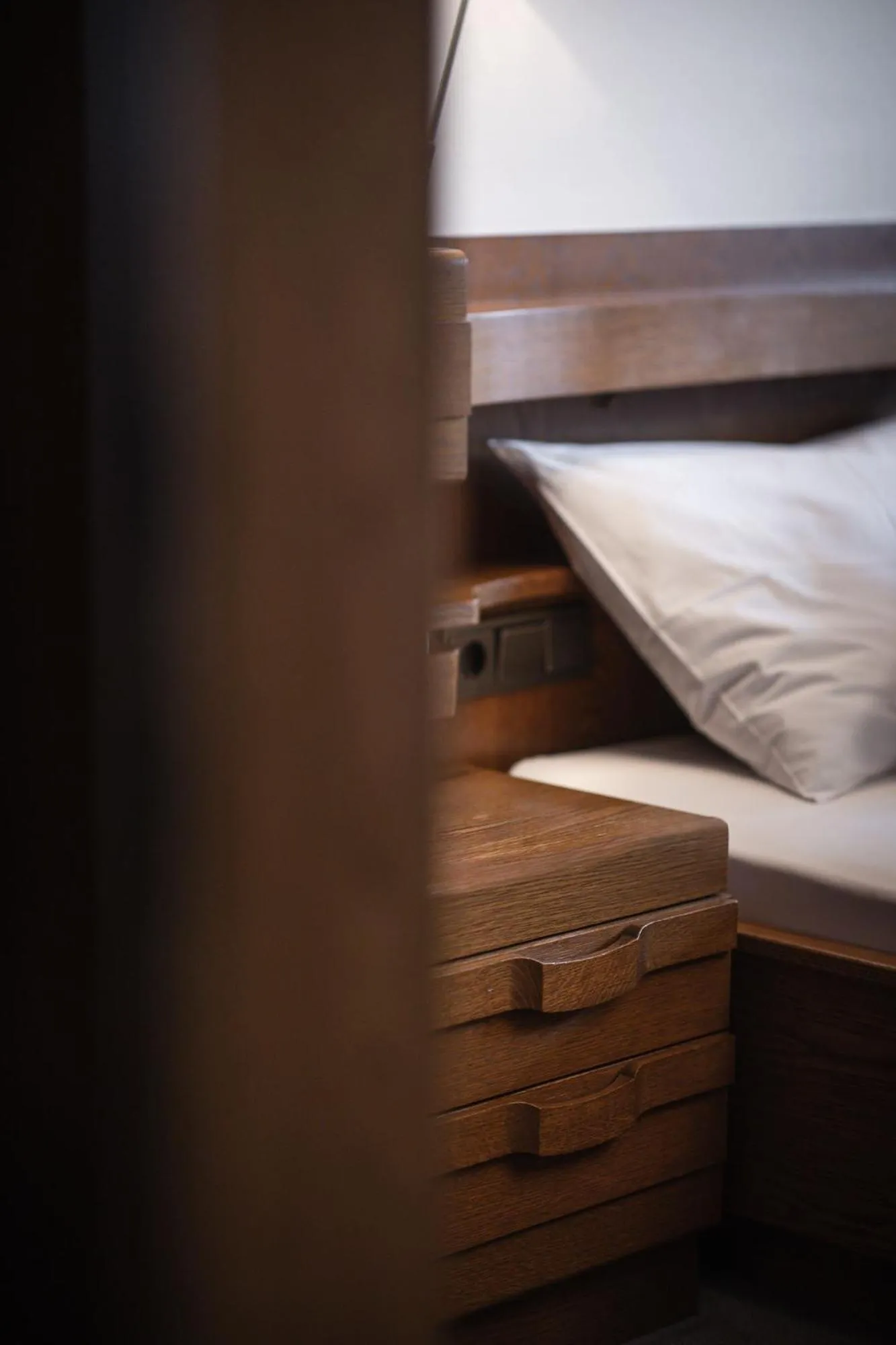 Bed in Hotel Mühlwald