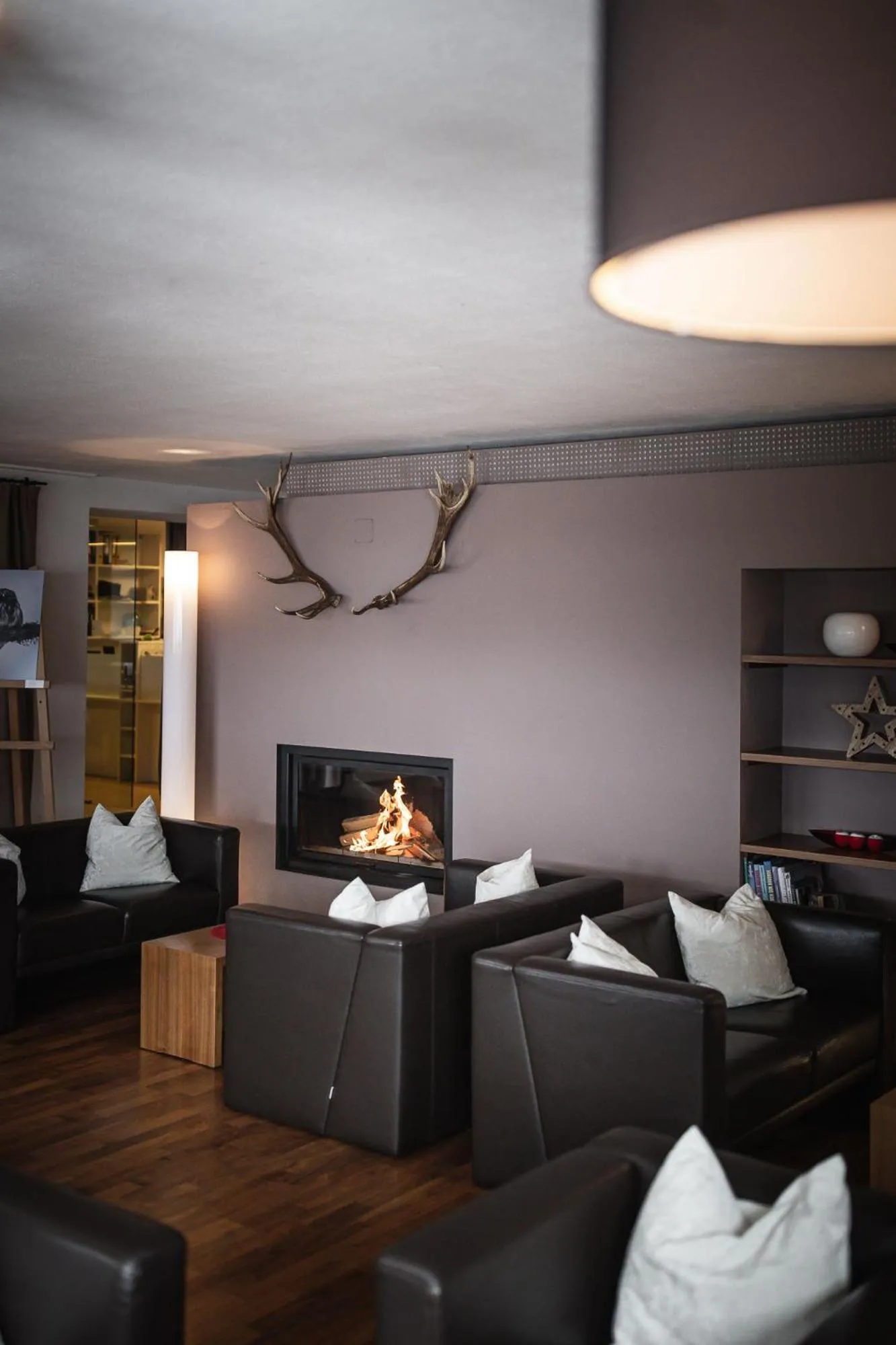 Communal lounge/ TV room in Hotel Mühlwald