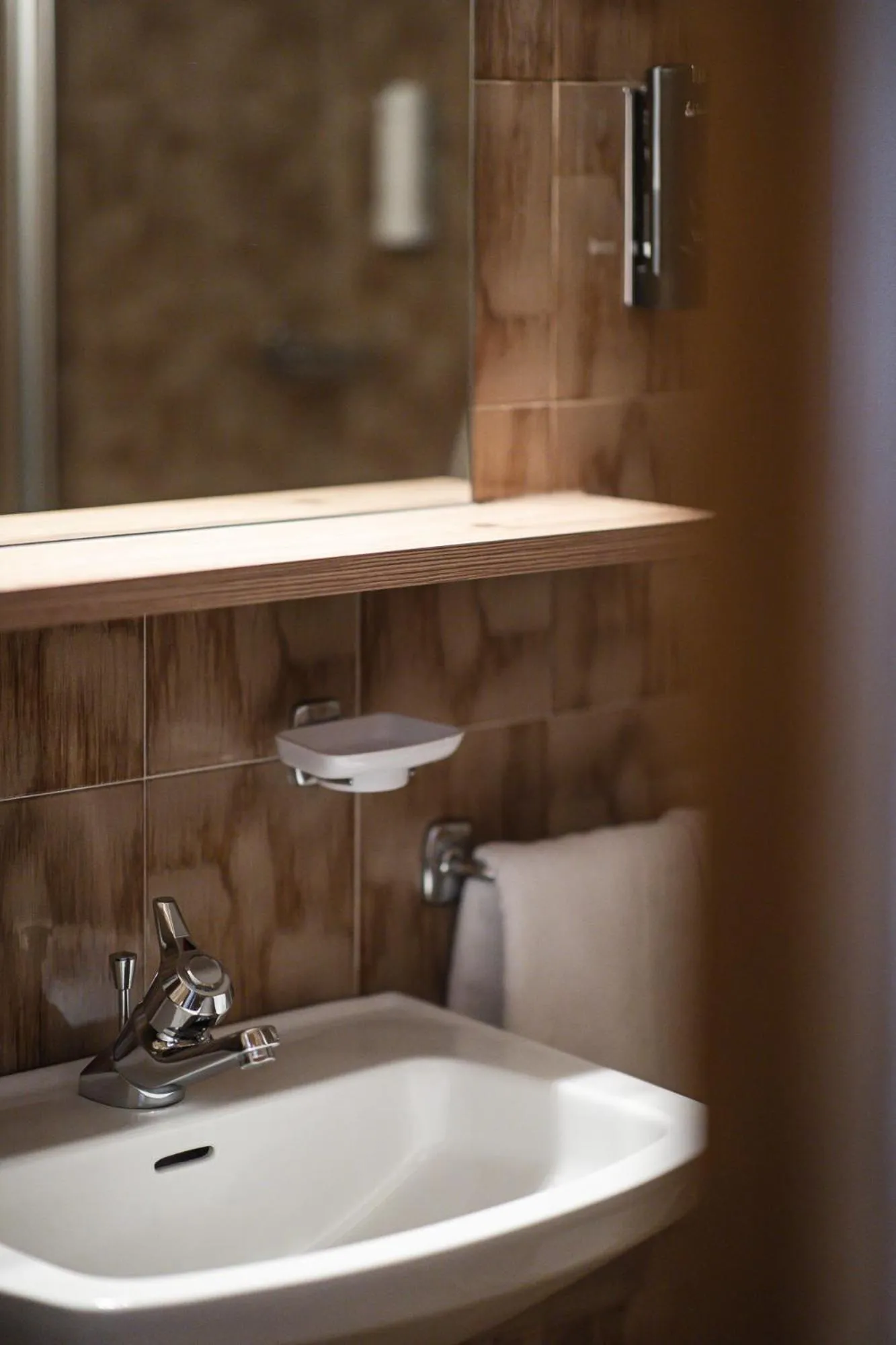 Bathroom in Hotel Mühlwald