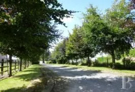 Garden view in La Mare aux 3 Diables