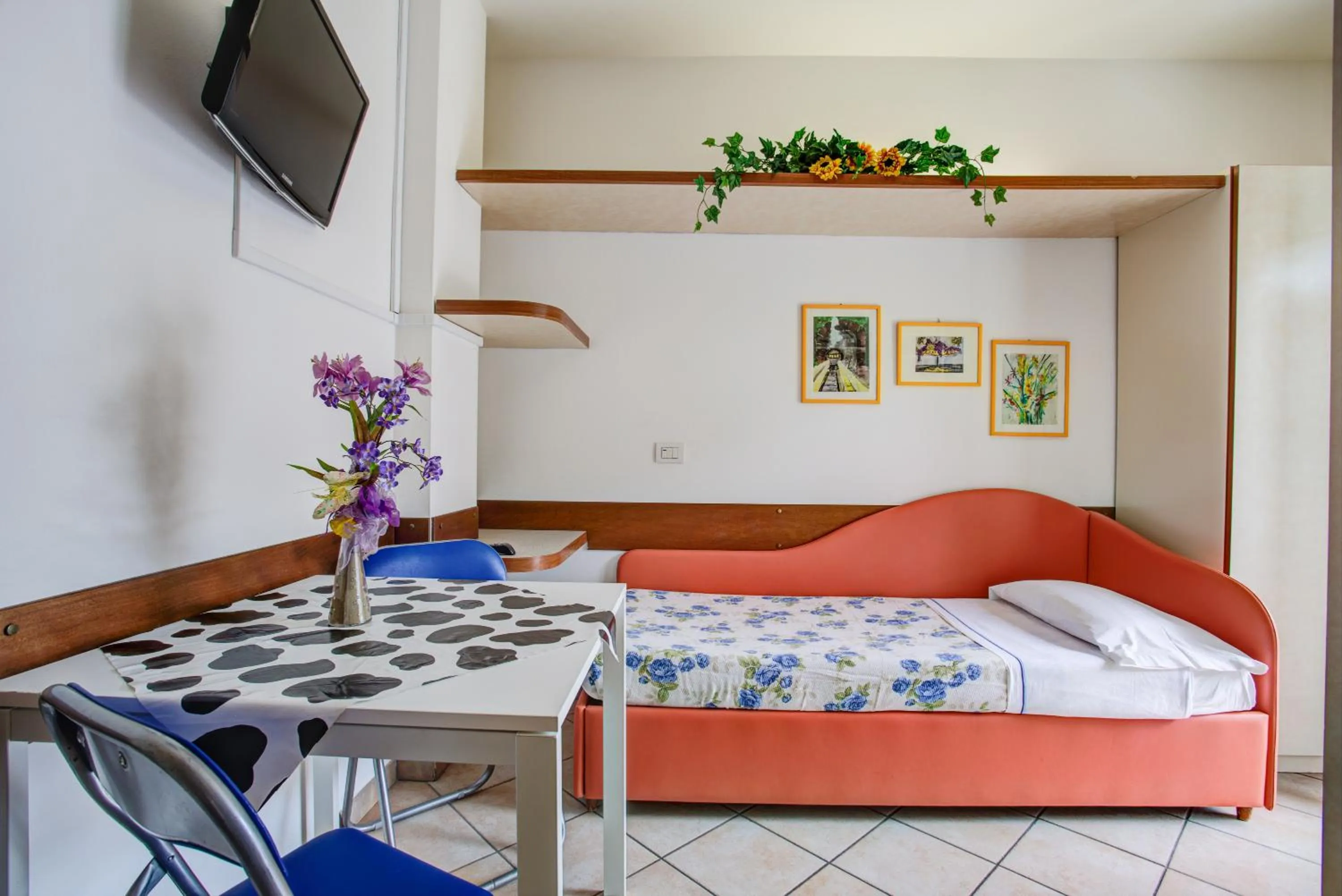 Bed in Ancora Hotel & Residence