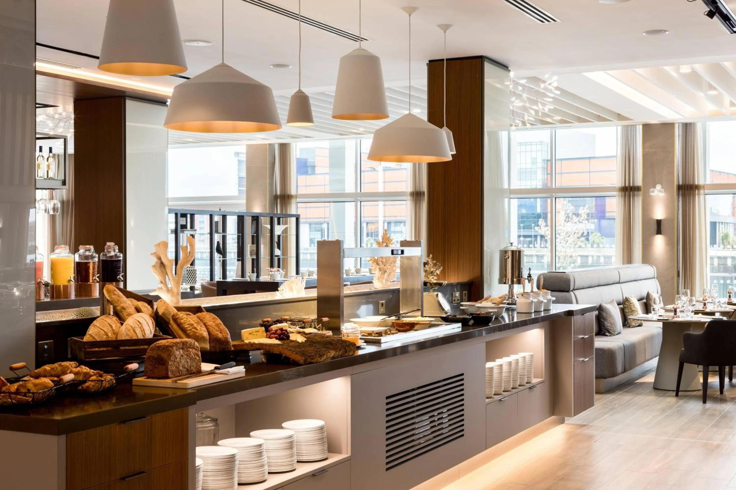 Kitchen or kitchenette in AC Hotel by Marriott Belfast