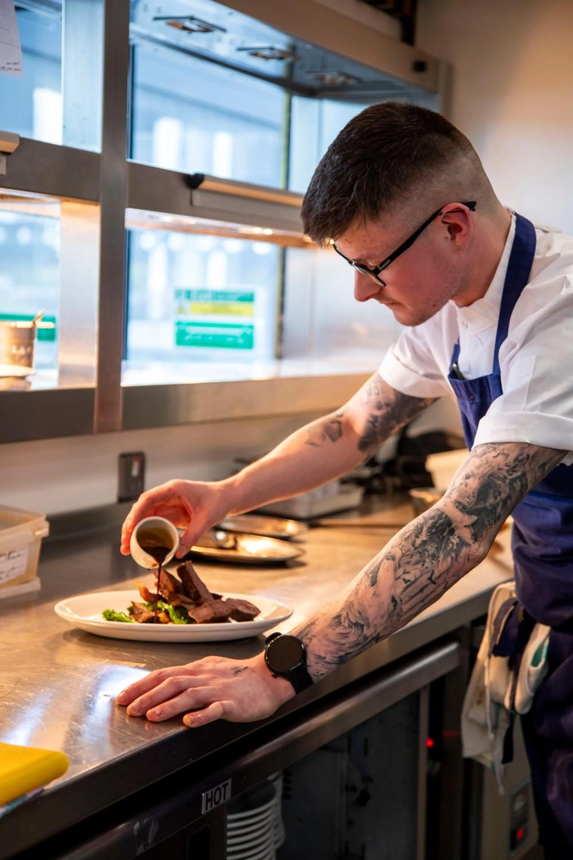 kitchen in AC Hotel by Marriott Belfast