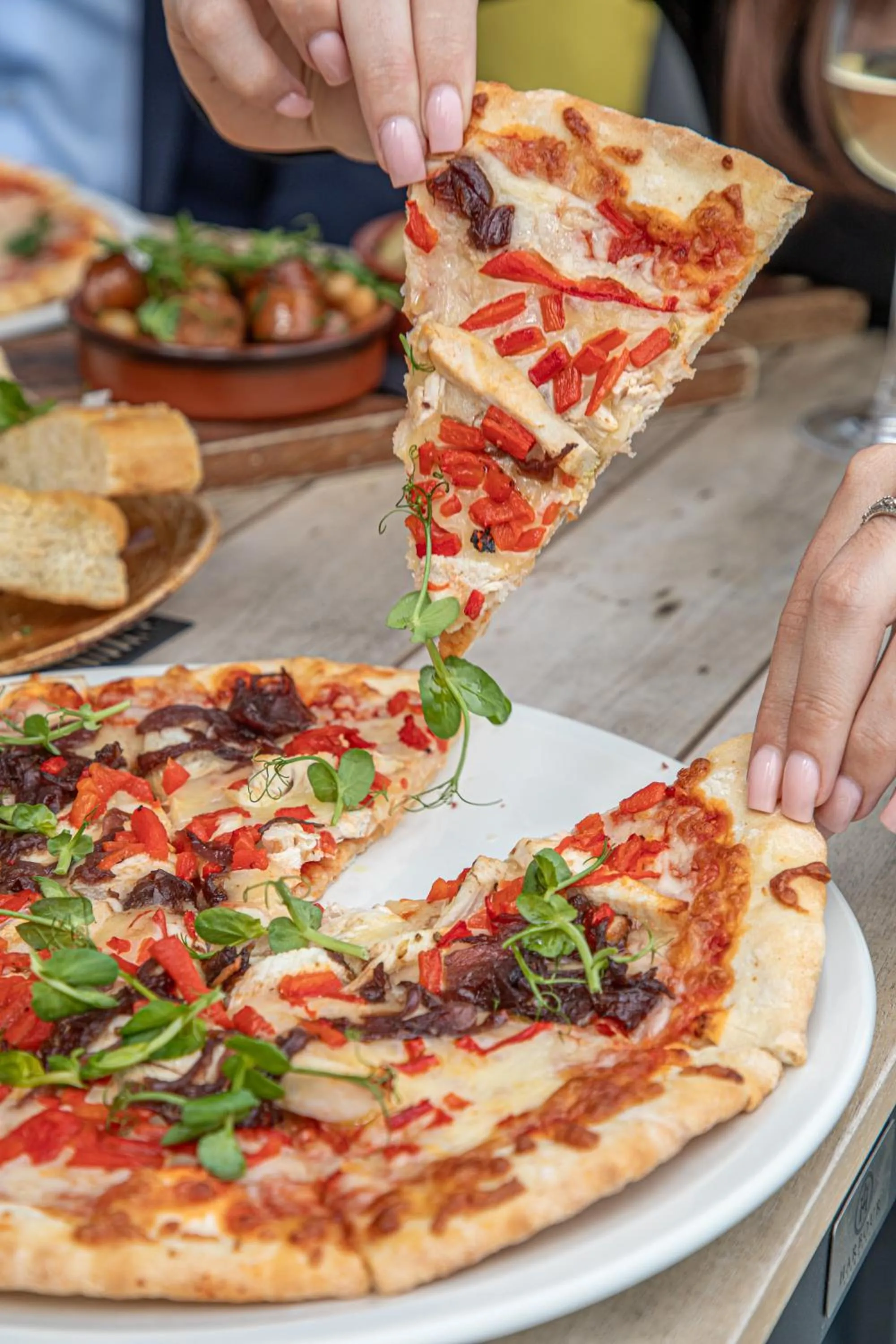 Food and drinks in AC Hotel by Marriott Belfast