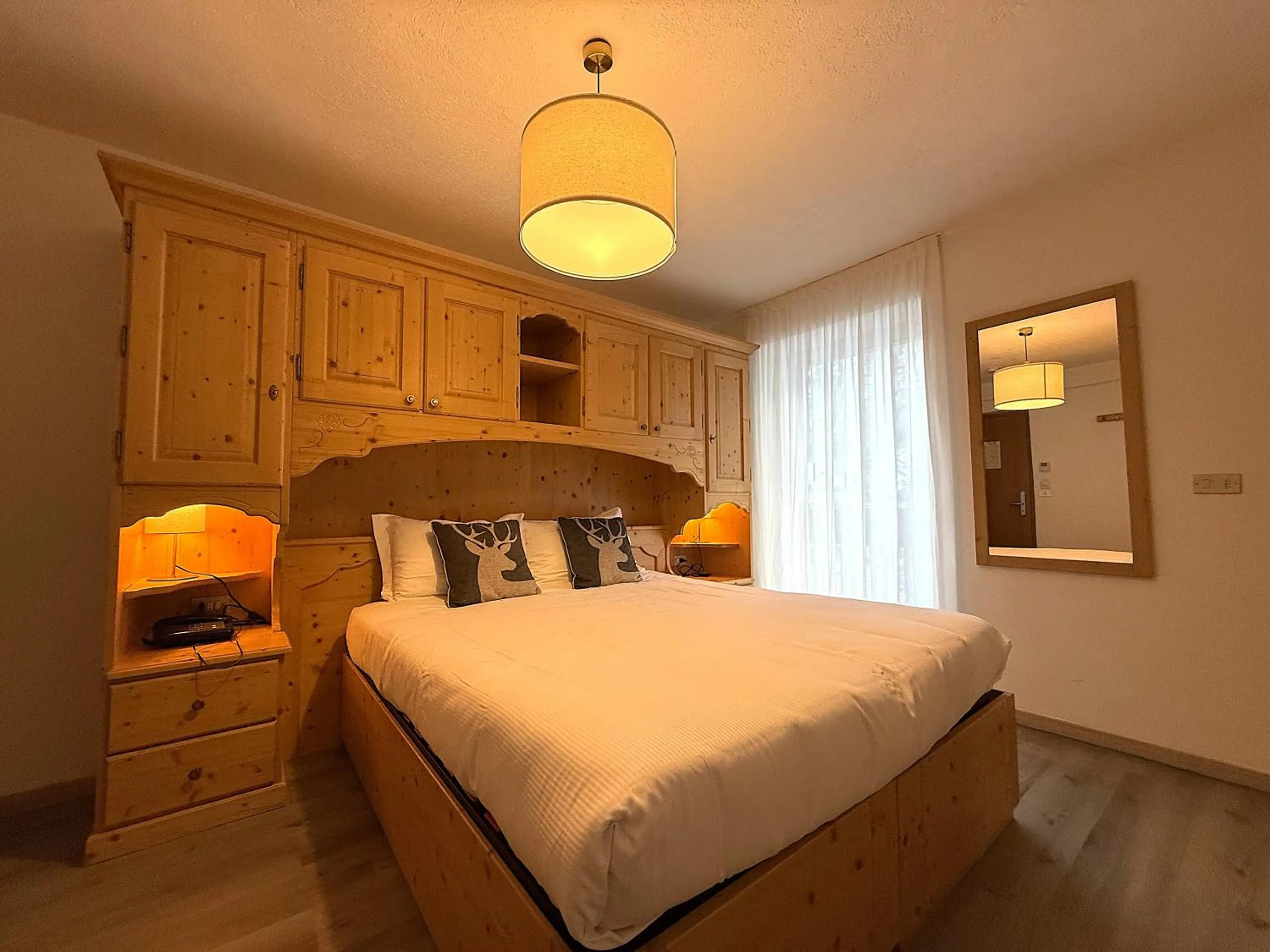 Bed in Hotel Rododendro Val di Fassa