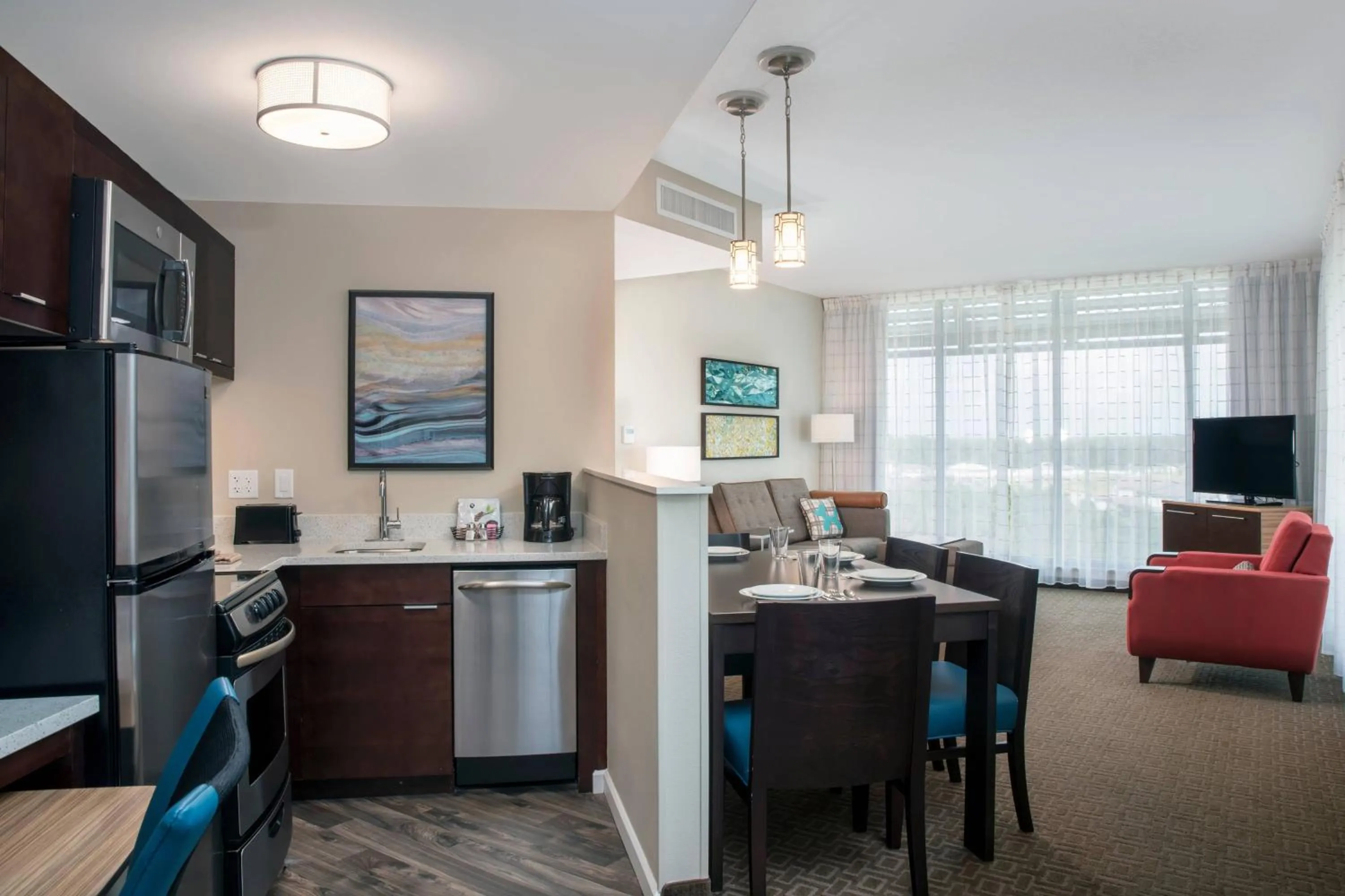 Bedroom in TownePlace Suites by Marriott Orlando Theme Parks Lake Buena Vista