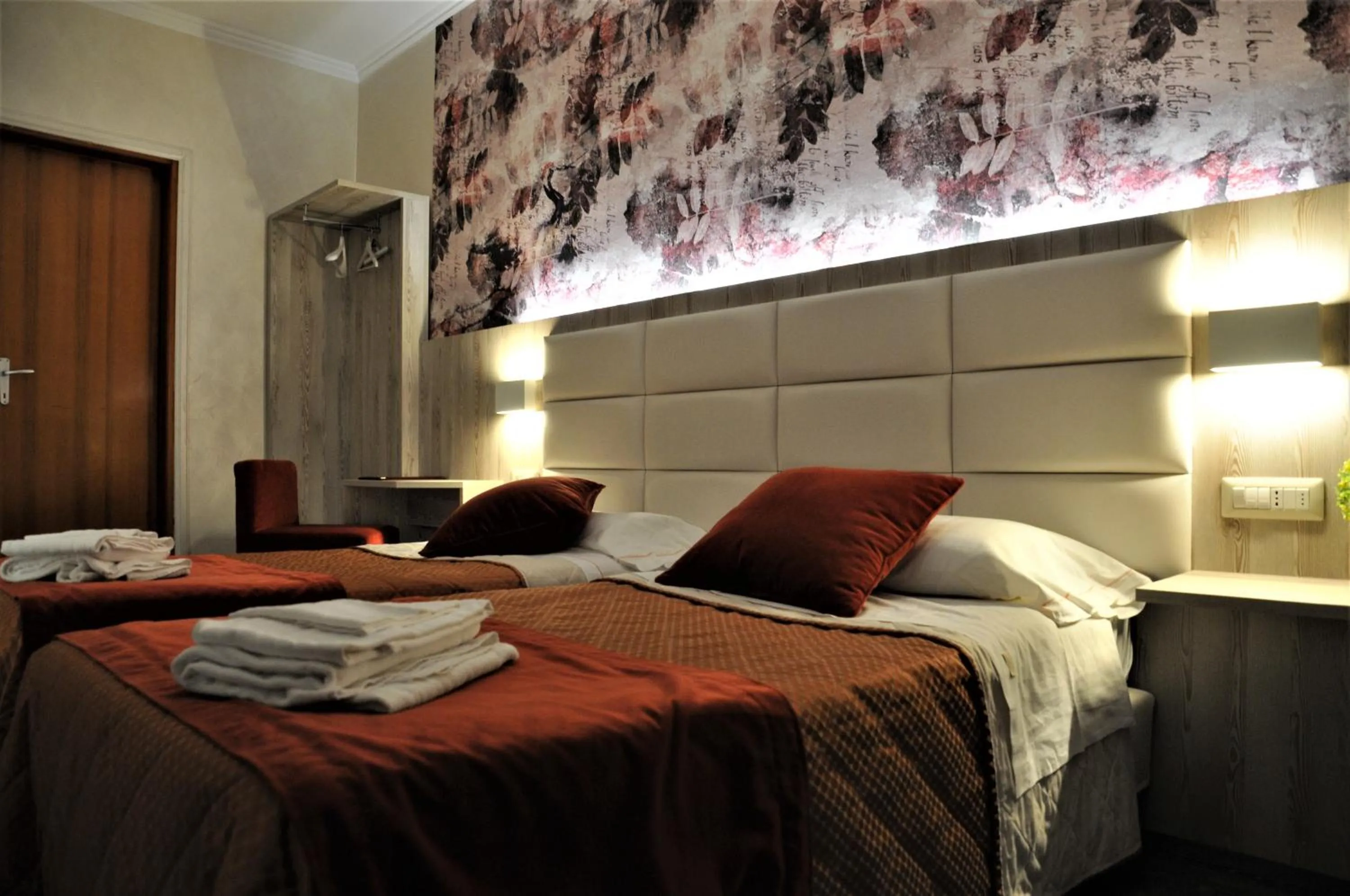 Bedroom, Bed in Hotel Aquila