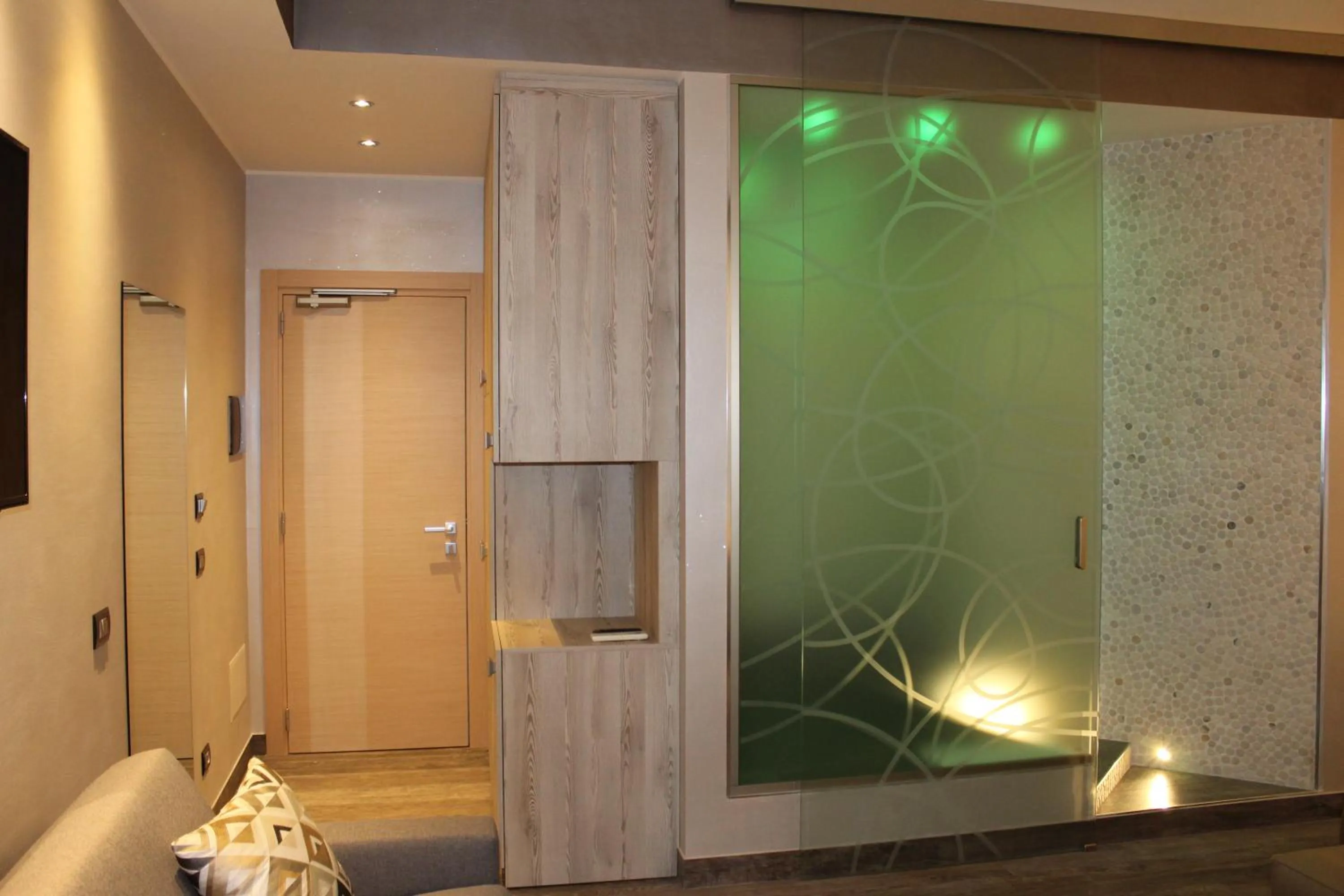 Decorative detail in Hotel Aquila