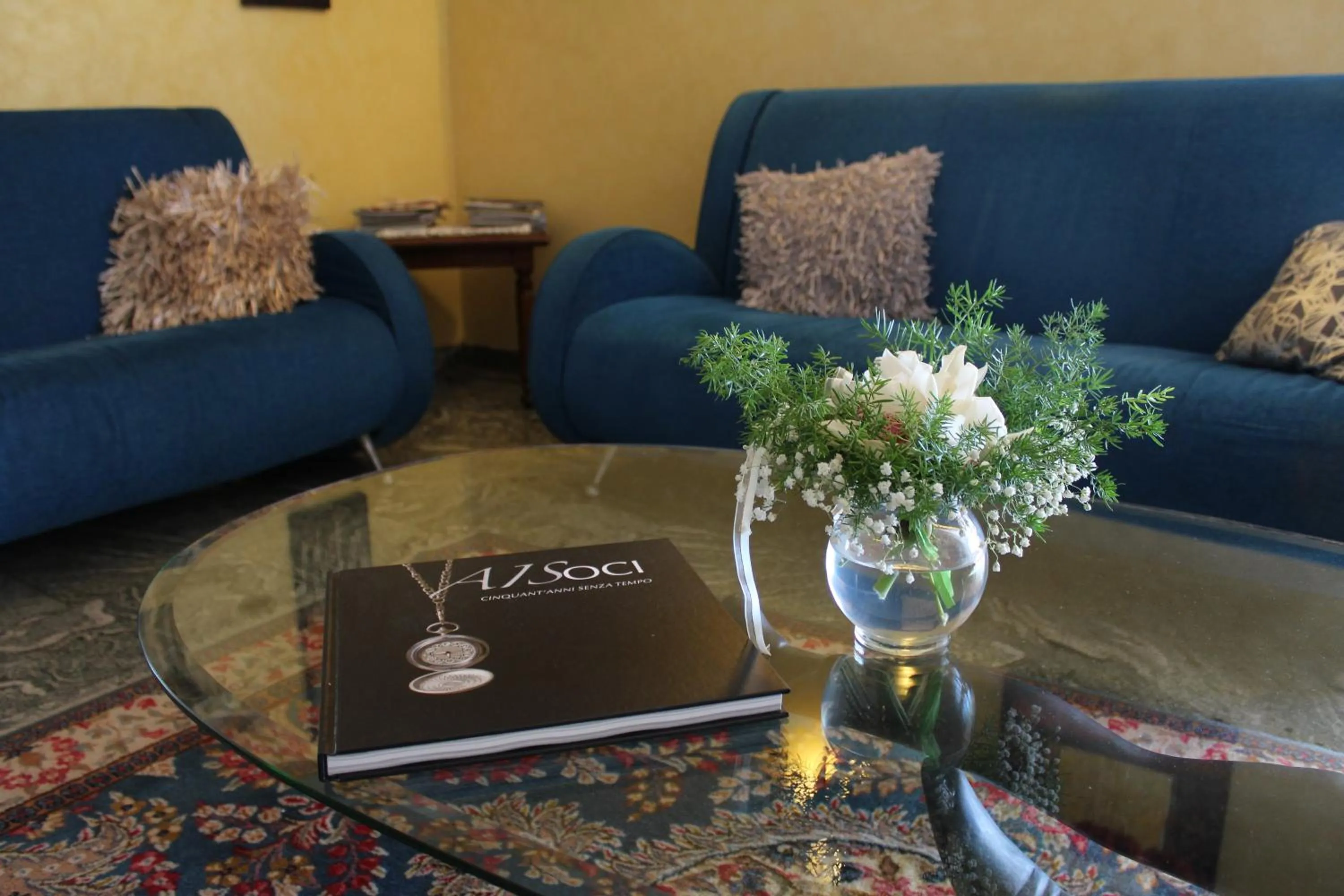 Decorative detail in Hotel Aquila