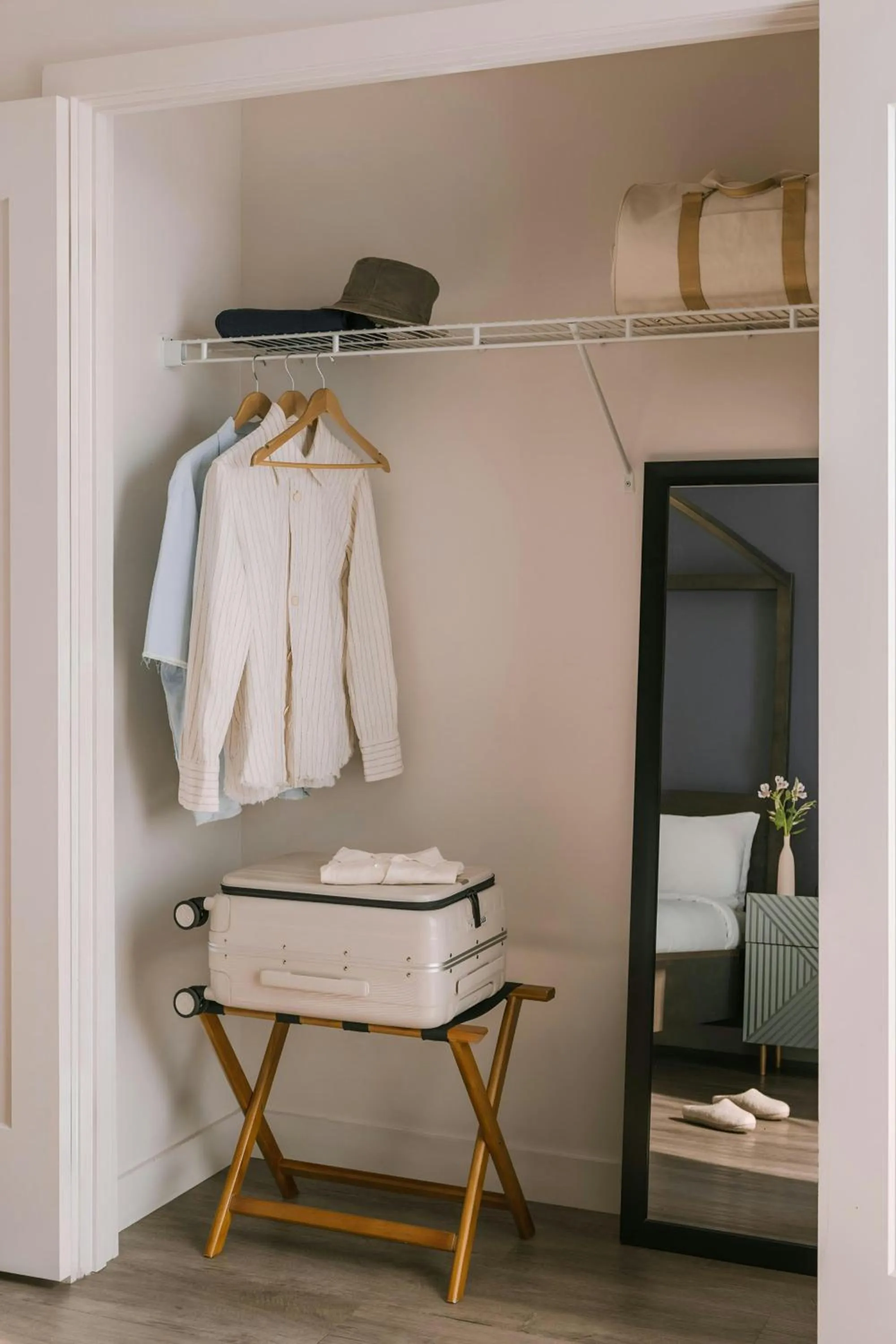 Bedroom in Sonder by Marriott Bonvoy Pierce Boston Apartments Fenway