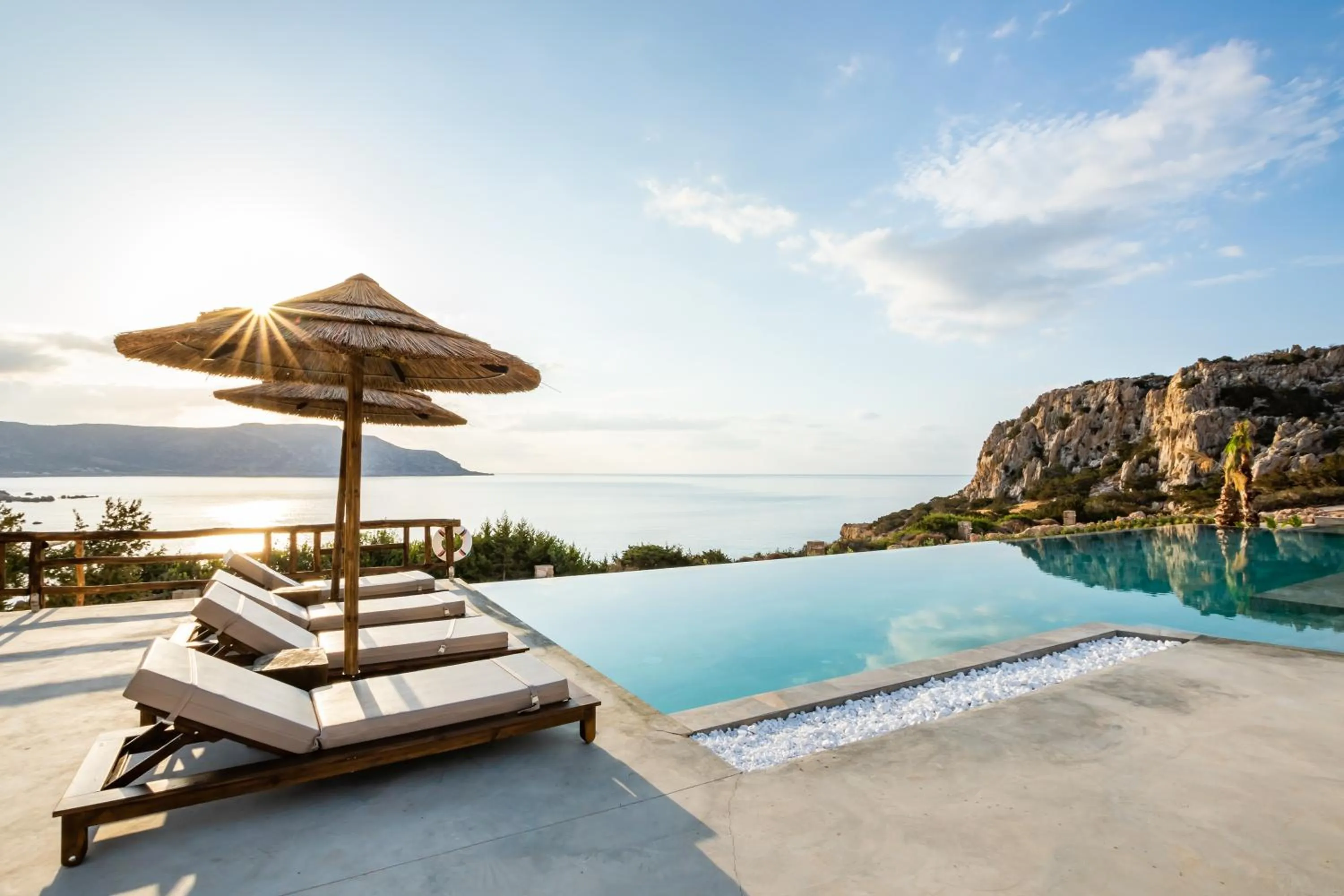 Swimming pool in Aegean Village Beachfront Resort